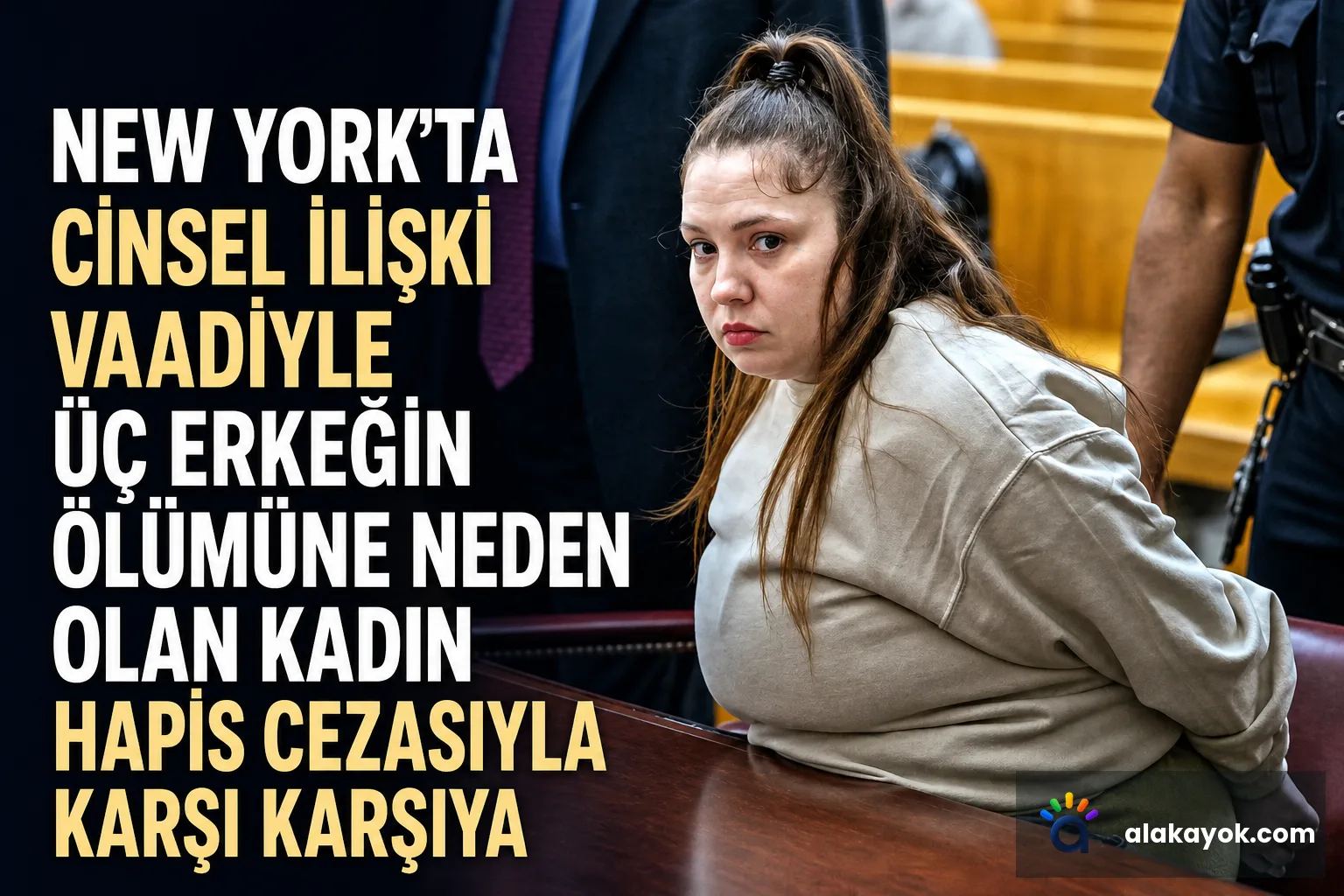 New York'ta Cinsel İlişki Vaadiyle Üç Erkeğin Ölümüne Neden Olan Kadın Hapis Cezasıyla Karşı Karşıya