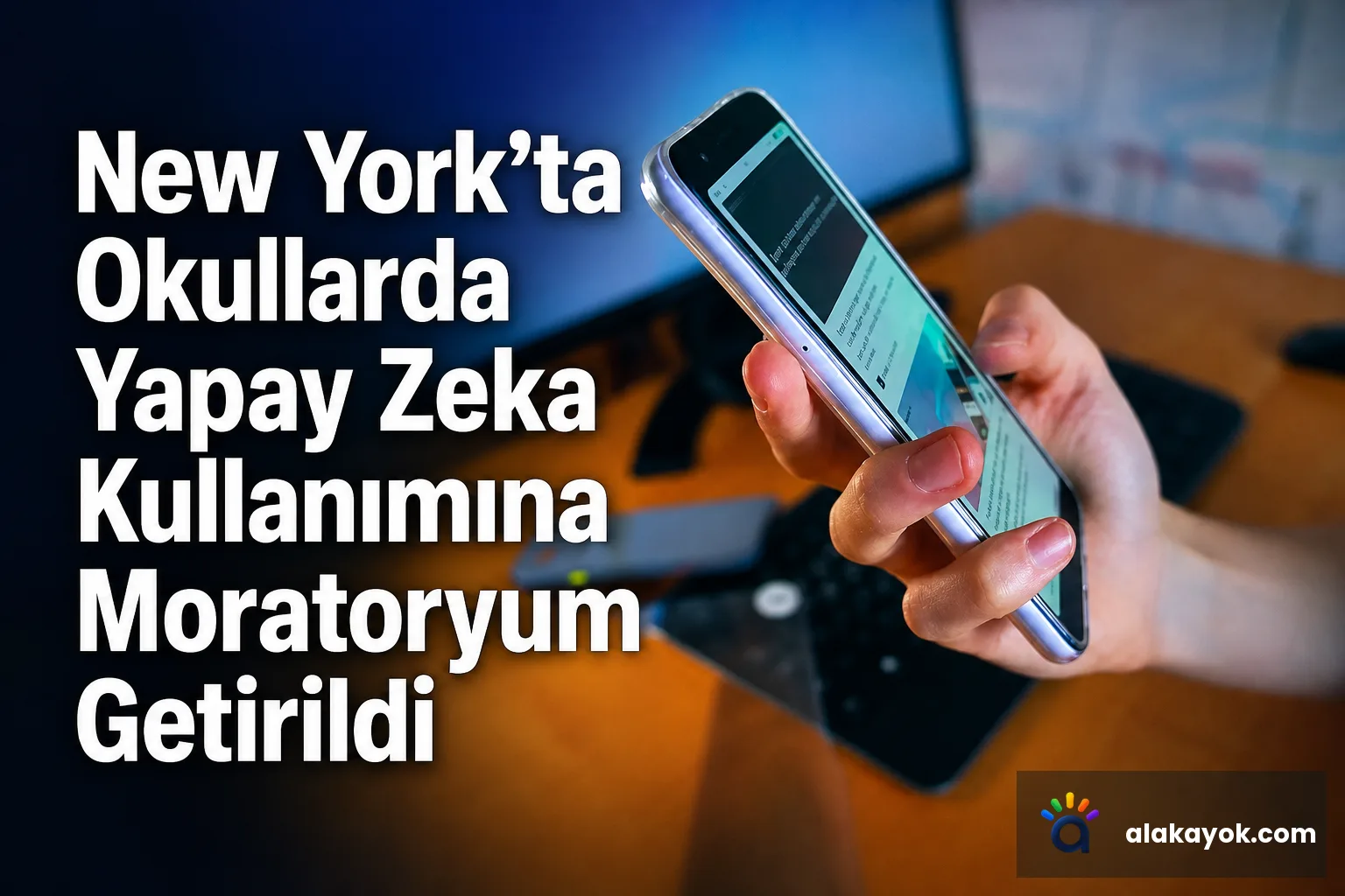 New York'ta Okullarda Yapay Zeka Kullanımına Moratoryum Getirildi
