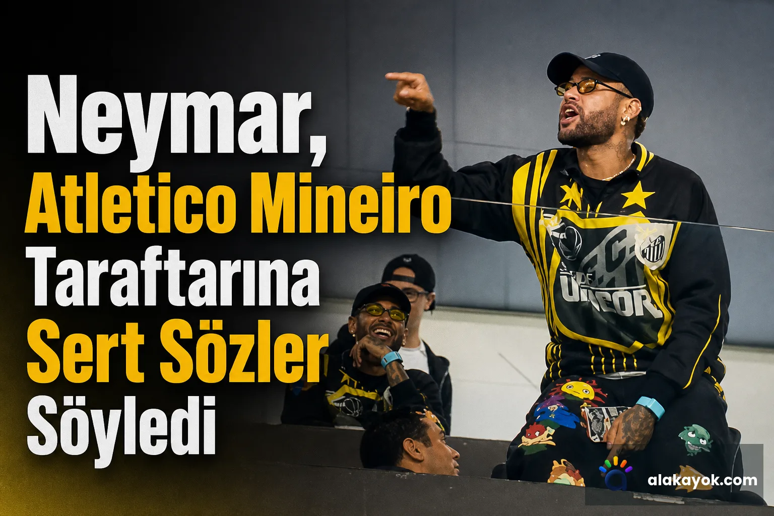 Neymar, Atletico Mineiro Taraftarına Sert Sözler Söyledi