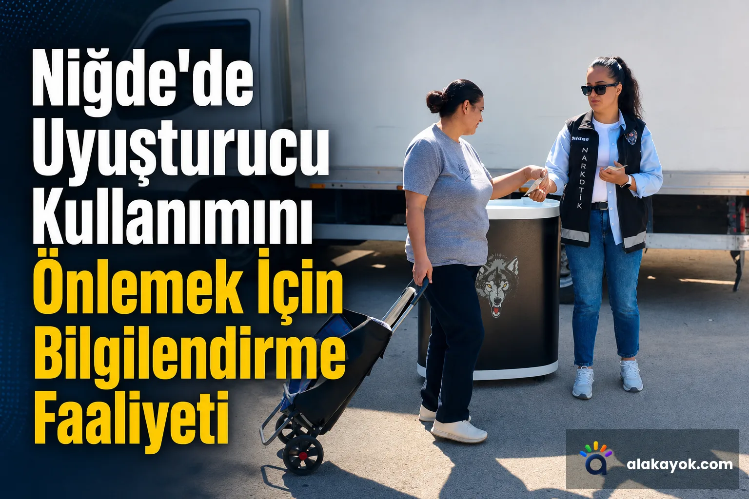 Niğde'de Uyuşturucu Kullanımını Önlemek İçin Bilgilendirme Faaliyeti
