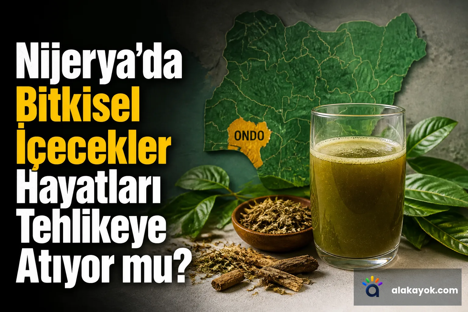 Nijerya'da Bitkisel İçecekler Hayatları Tehlikeye Atıyor mu?