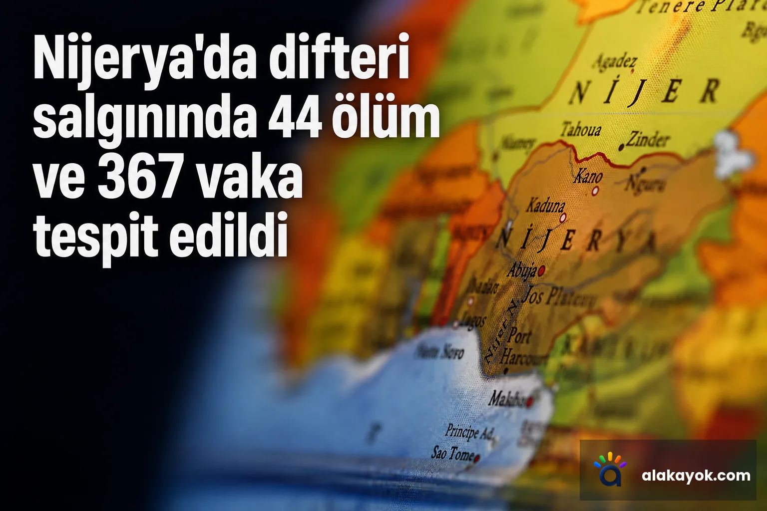 Nijerya'da difteri salgınında 44 ölüm ve 367 vaka tespit edildi