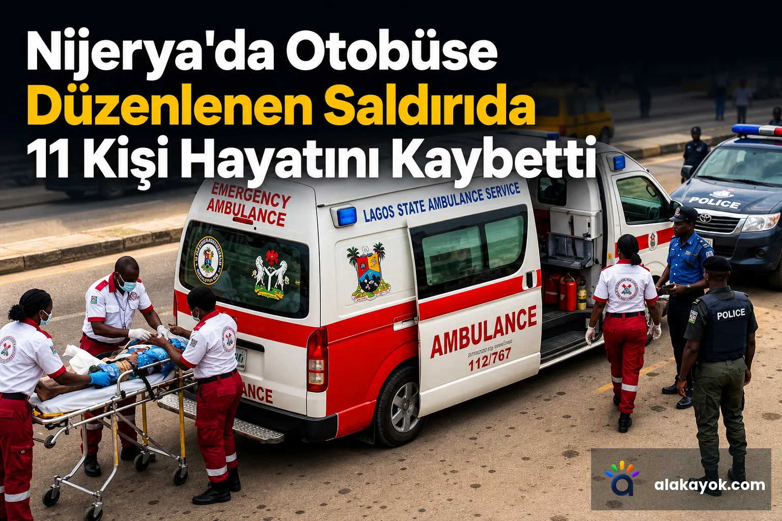 Nijerya'da Otobüse Düzenlenen Saldırıda 11 Kişi Hayatını Kaybetti