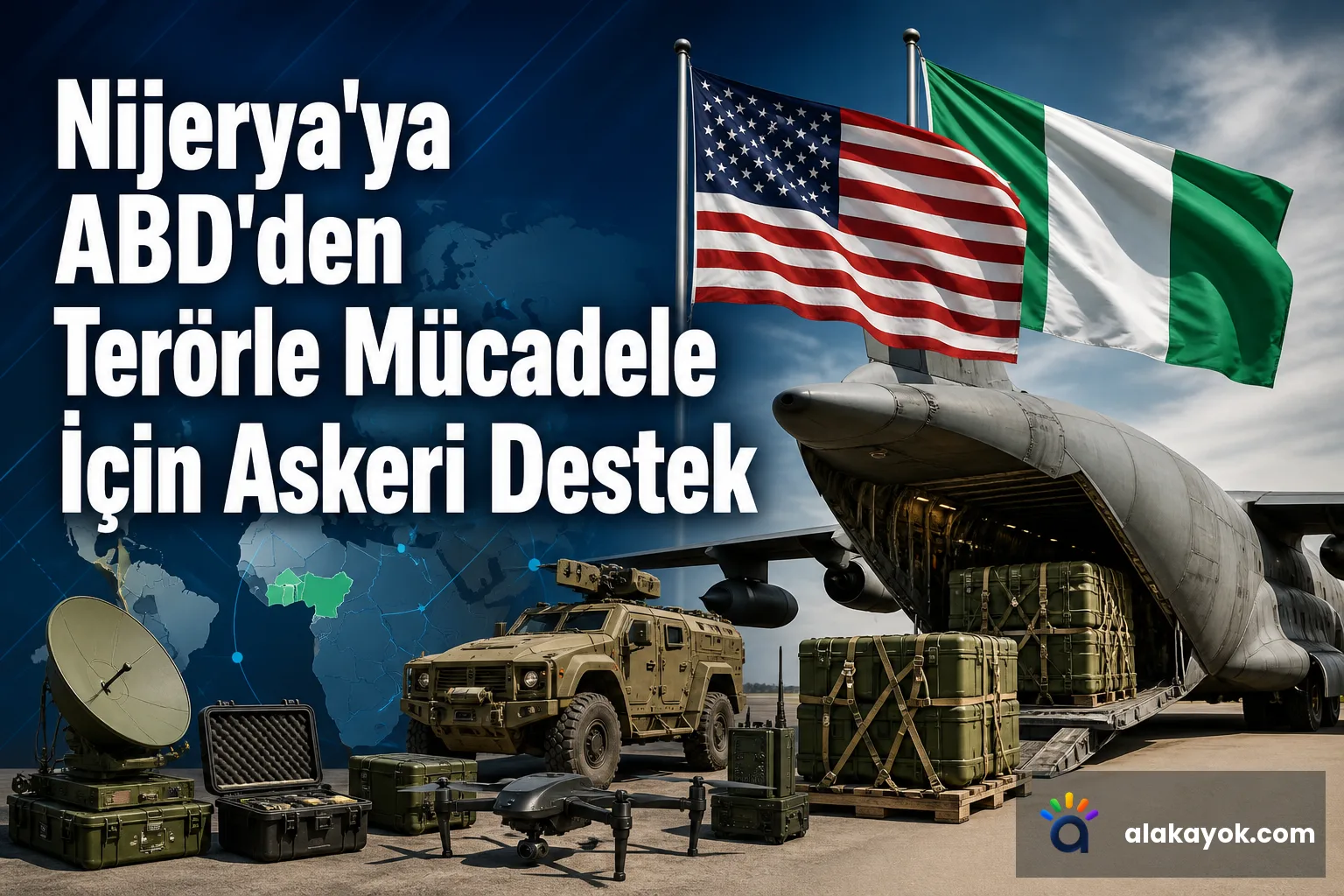 Nijerya'ya ABD'den Terörle Mücadele İçin Askeri Destek