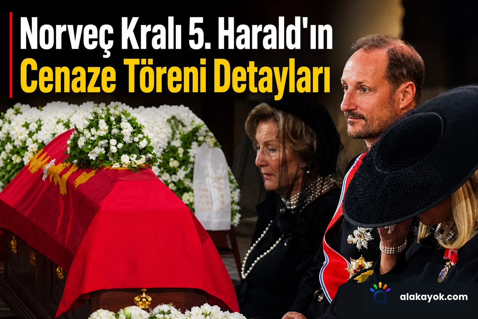 Norveç Kralı 5. Harald'ın Cenaze Töreni Detayları