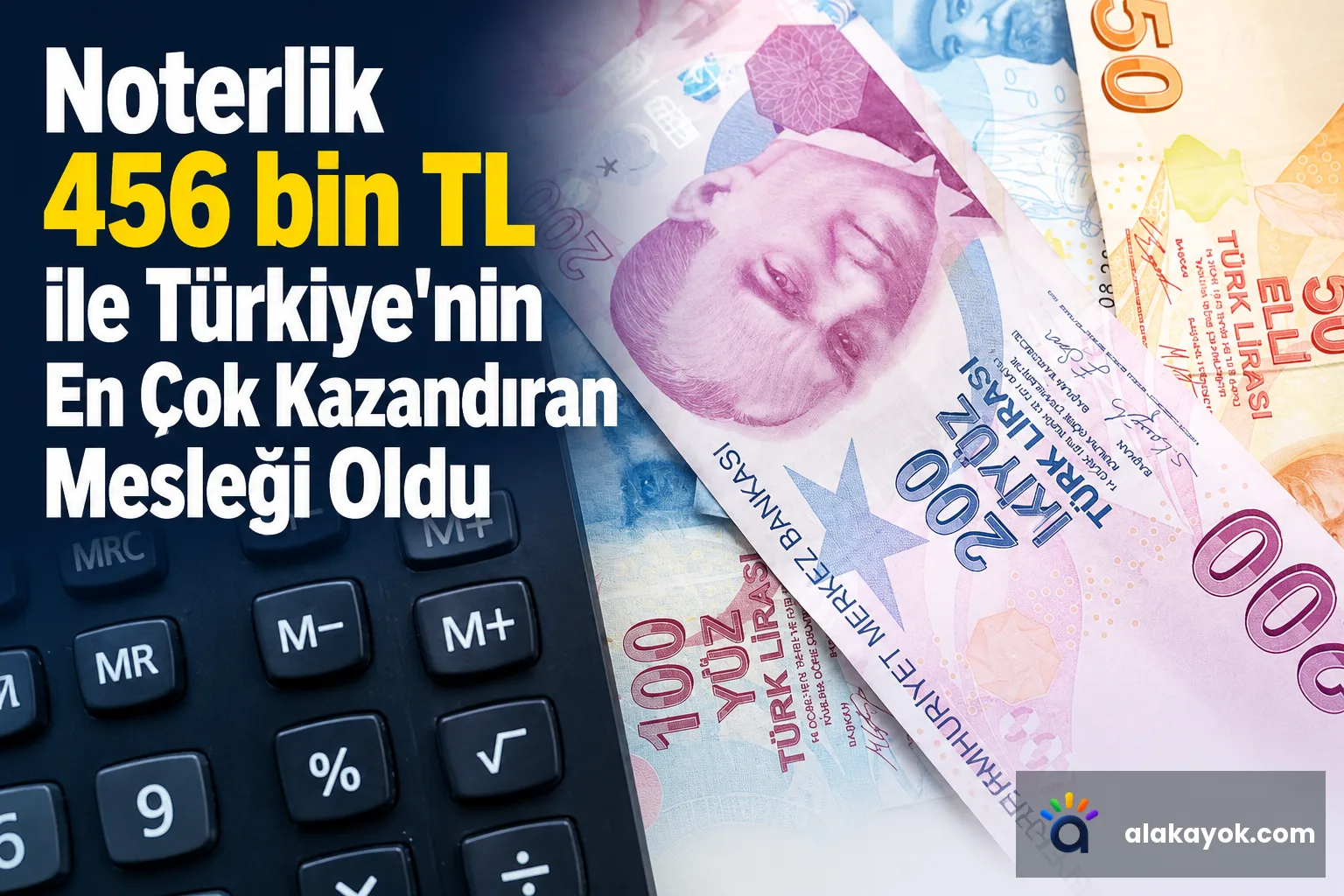 Noterlik 456 bin TL ile Türkiye'nin En Çok Kazandıran Mesleği Oldu