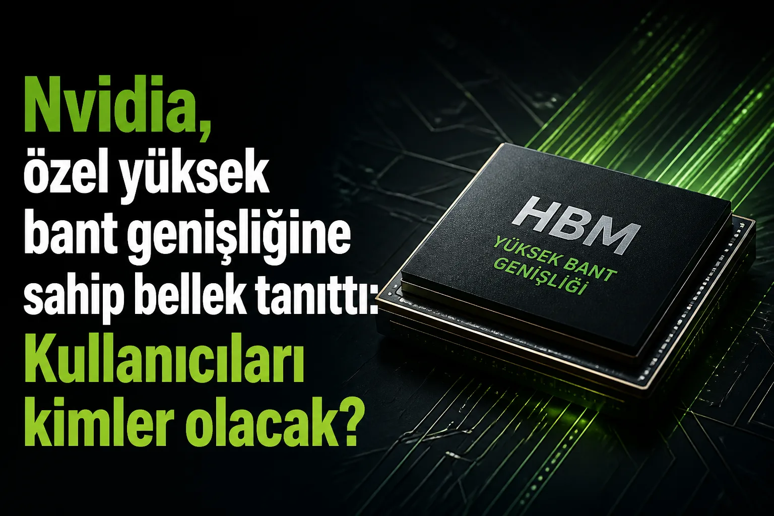 Nvidia, özel yüksek bant genişliğine sahip bellek tanıttı: Kullanıcıları kimler olacak?