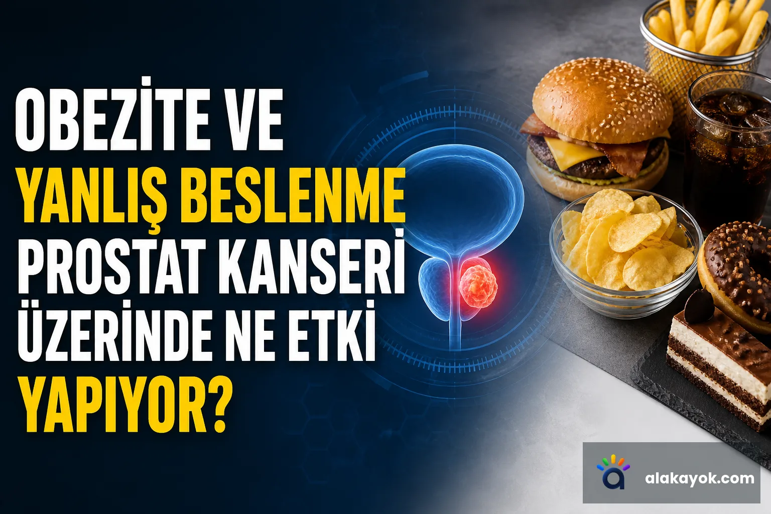 Obezite ve Yanlış Beslenme Prostat Kanseri Üzerinde Ne Etki Yapıyor?