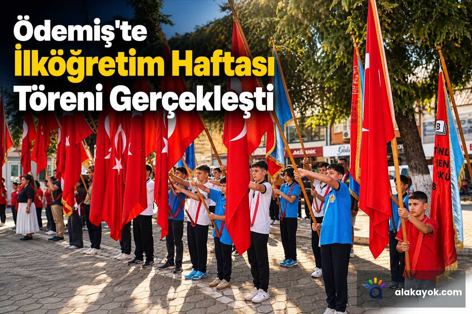 Ödemiş'te İlköğretim Haftası Töreni Gerçekleşti
