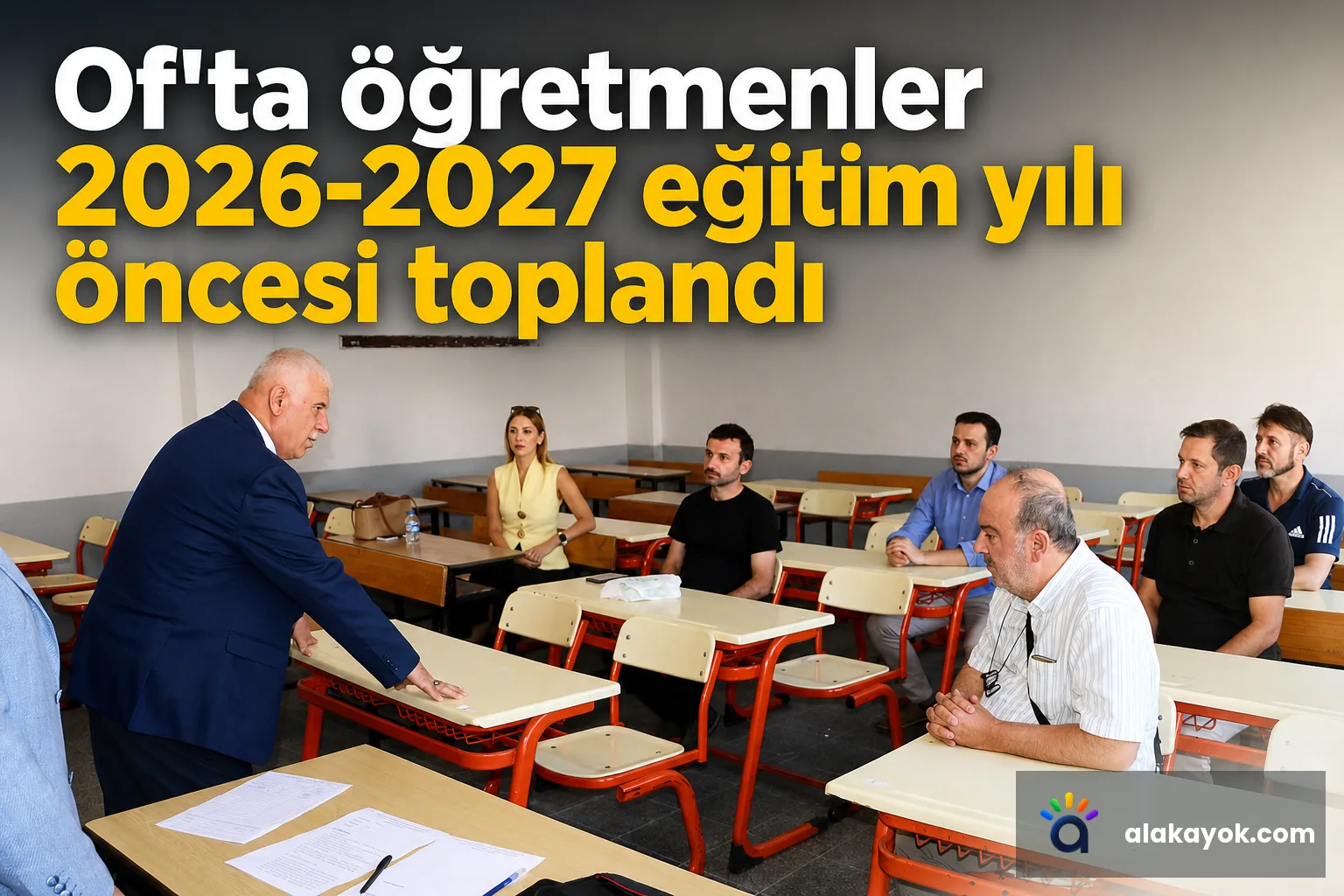 Of'ta öğretmenler 2026-2027 eğitim yılı öncesi toplandı