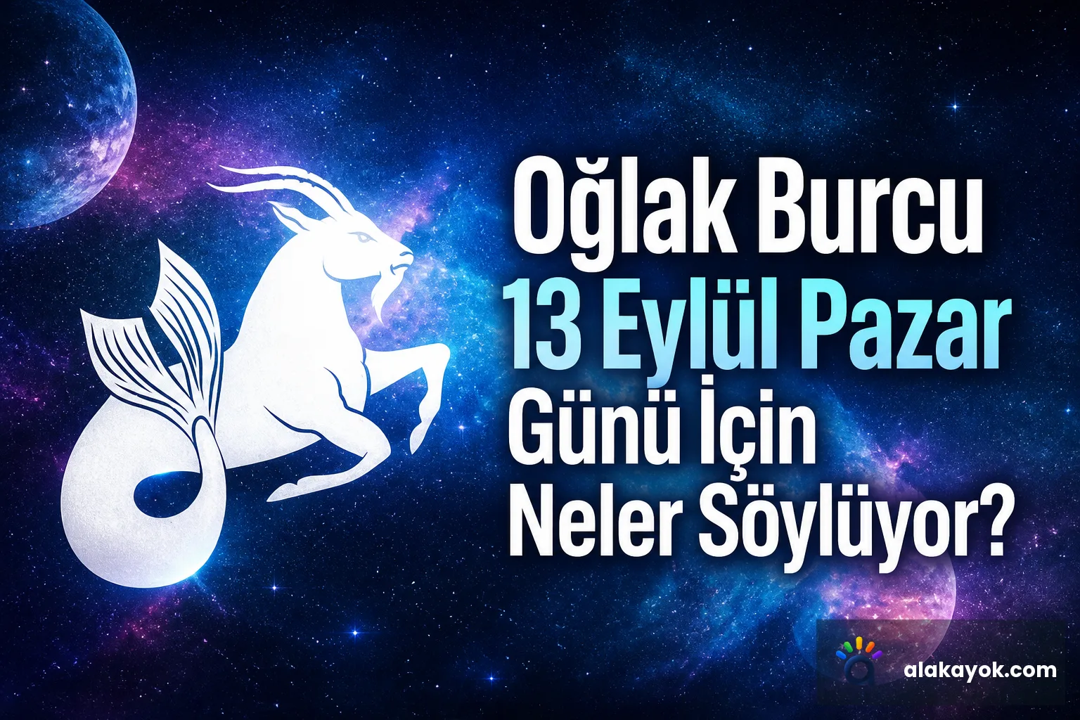 Oğlak Burcu 13 Eylül Pazar Günü İçin Neler Söylüyor?