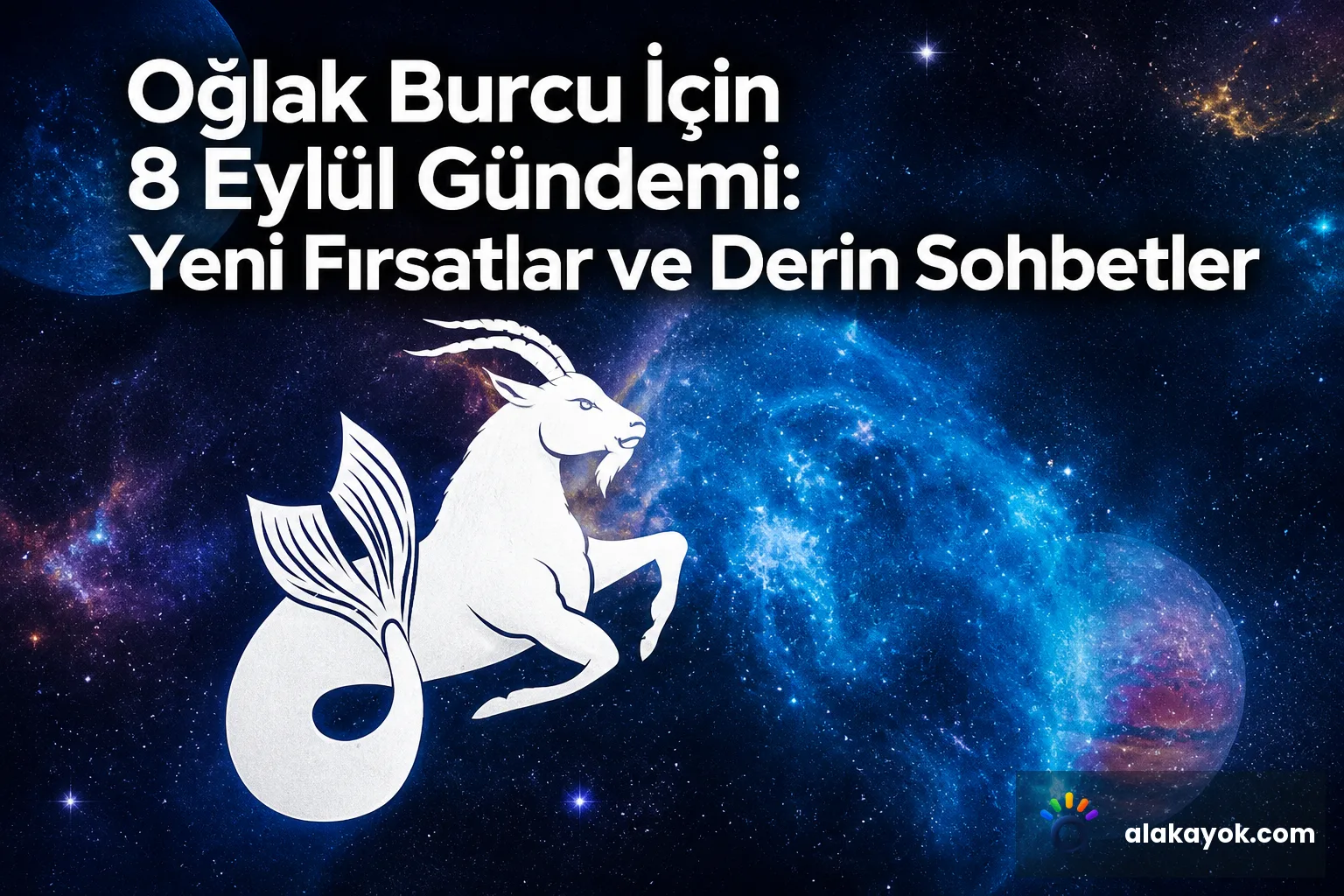 Oğlak Burcu İçin 8 Eylül Gündemi: Yeni Fırsatlar ve Derin Sohbetler