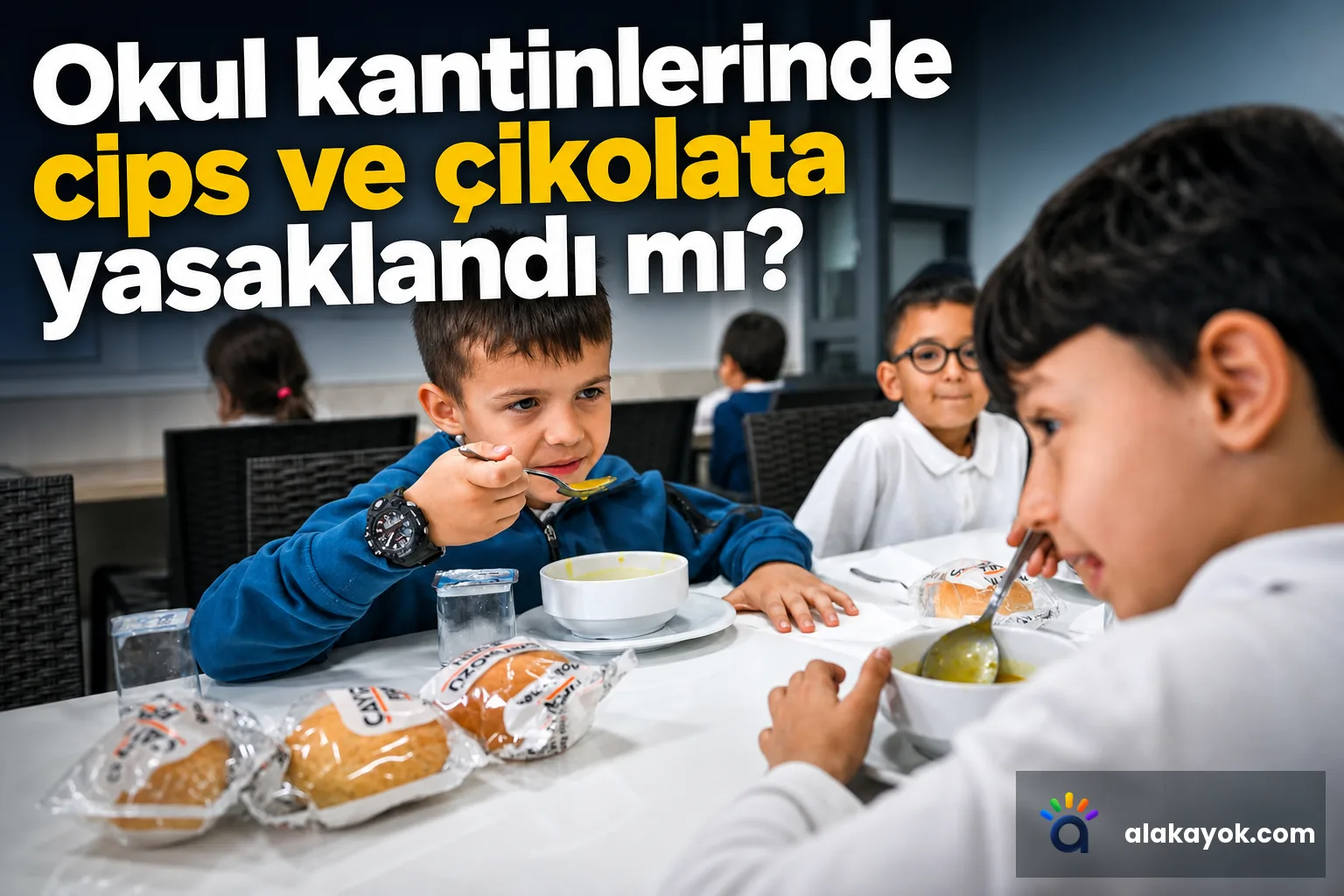 Okul kantinlerinde cips ve çikolata yasaklandı mı?