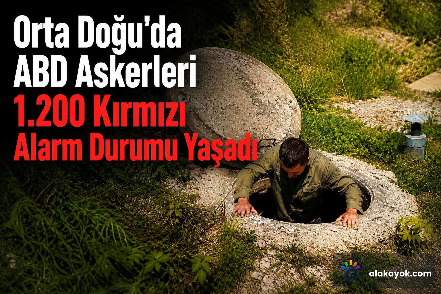 Orta Doğu'da ABD Askerleri 1.200 Kırmızı Alarm Durumu Yaşadı