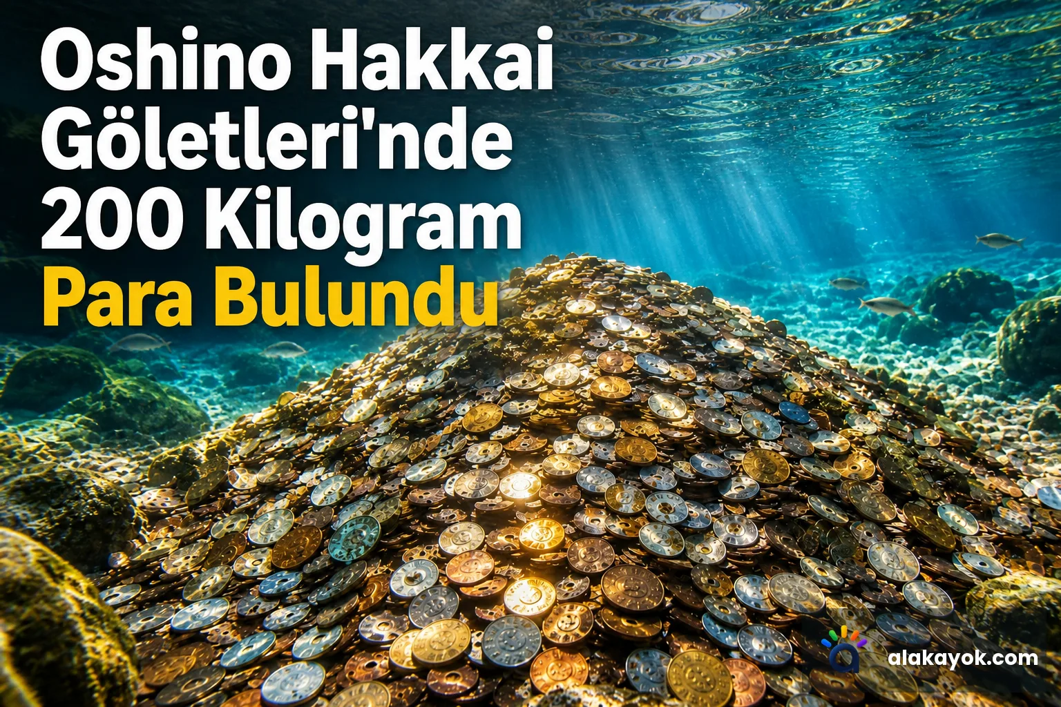 Oshino Hakkai Göletleri'nde 200 Kilogram Para Bulundu