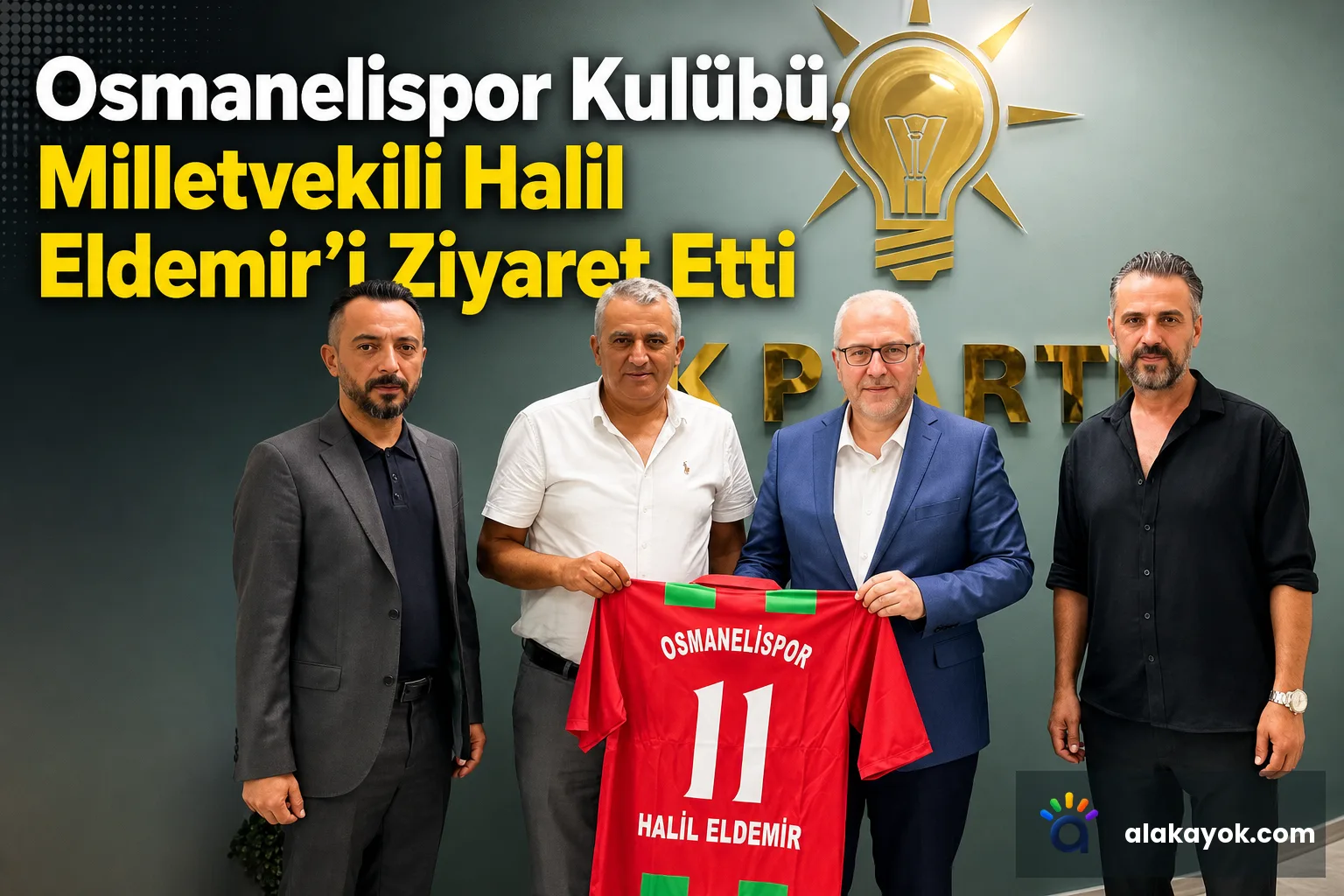 Osmanelispor Kulübü, Milletvekili Halil Eldemir'i Ziyaret Etti