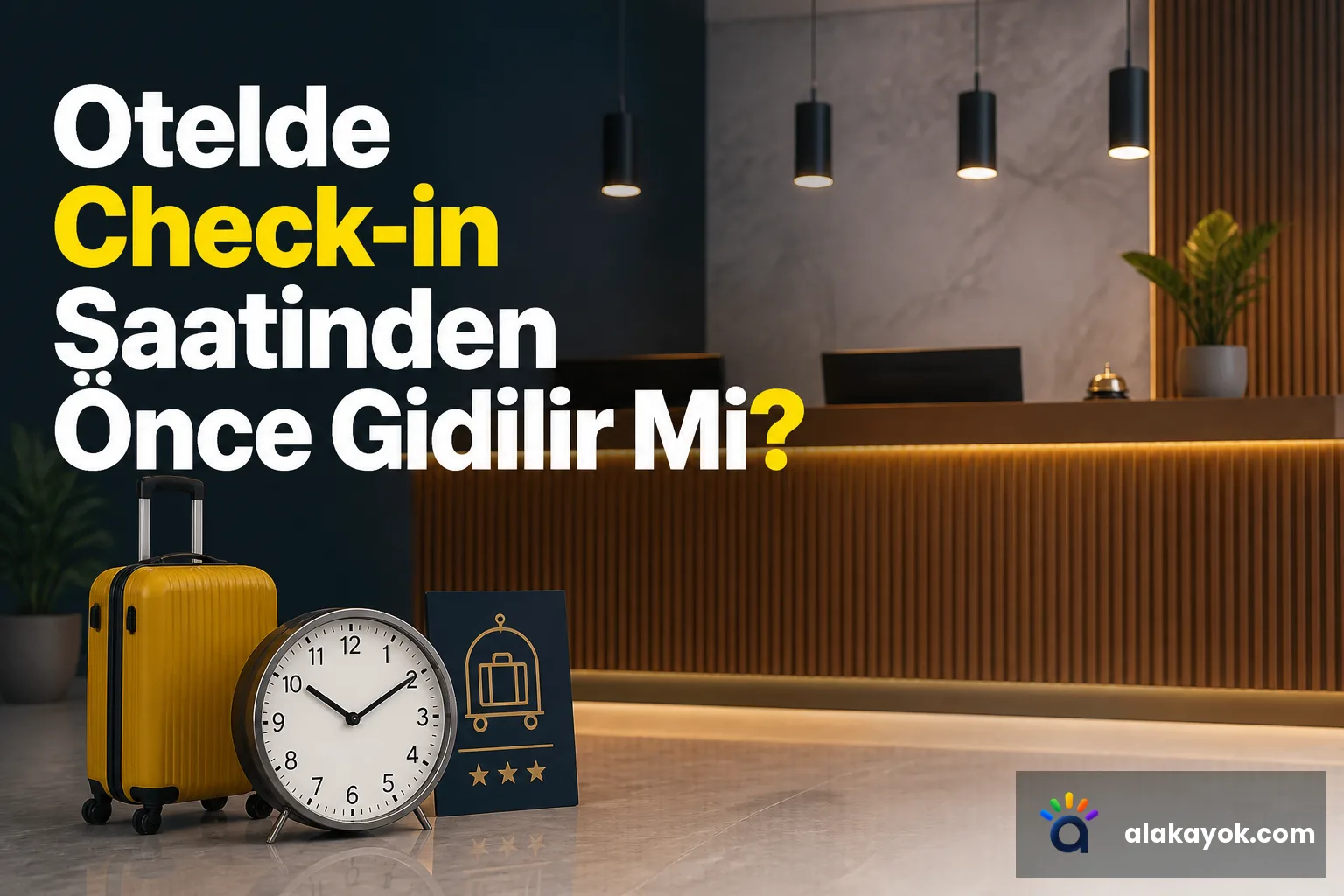 Otelde Check-in Saatinden Önce Gidilir Mi?