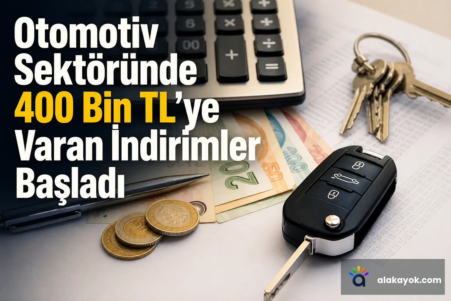 Otomotiv Sektöründe 400 Bin TL'ye Varan İndirimler Başladı