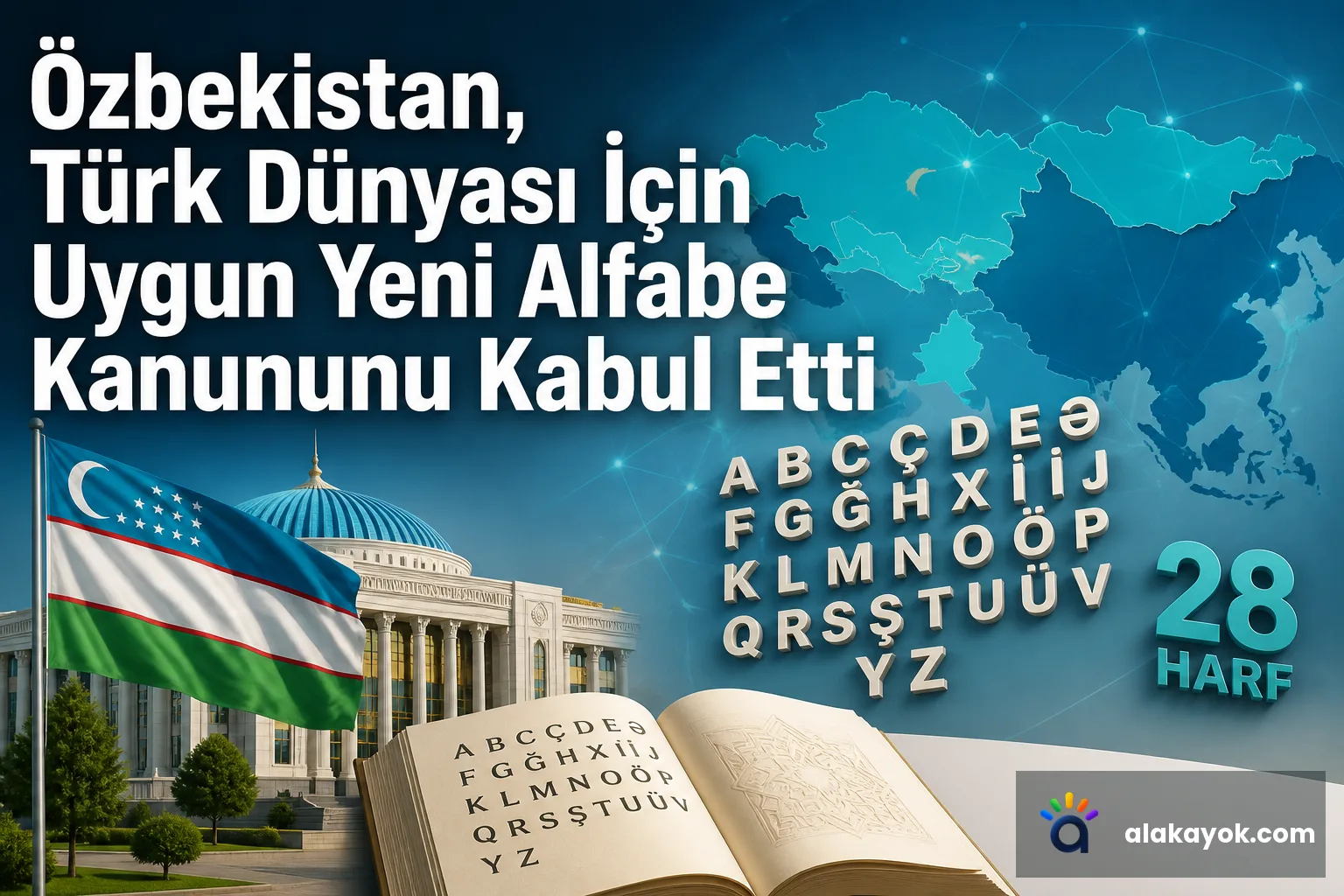 Özbekistan, Türk Dünyası İçin Uygun Yeni Alfabe Kanununu Kabul Etti