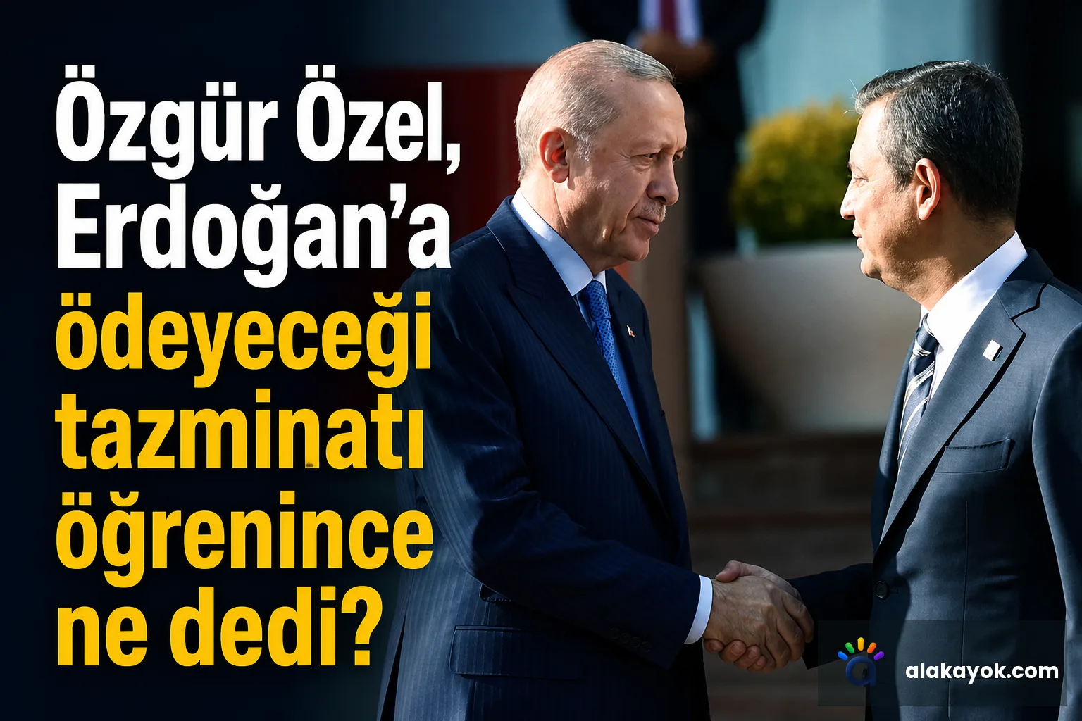 Özgür Özel, Erdoğan'a ödeyeceği tazminatı öğrenince ne dedi?