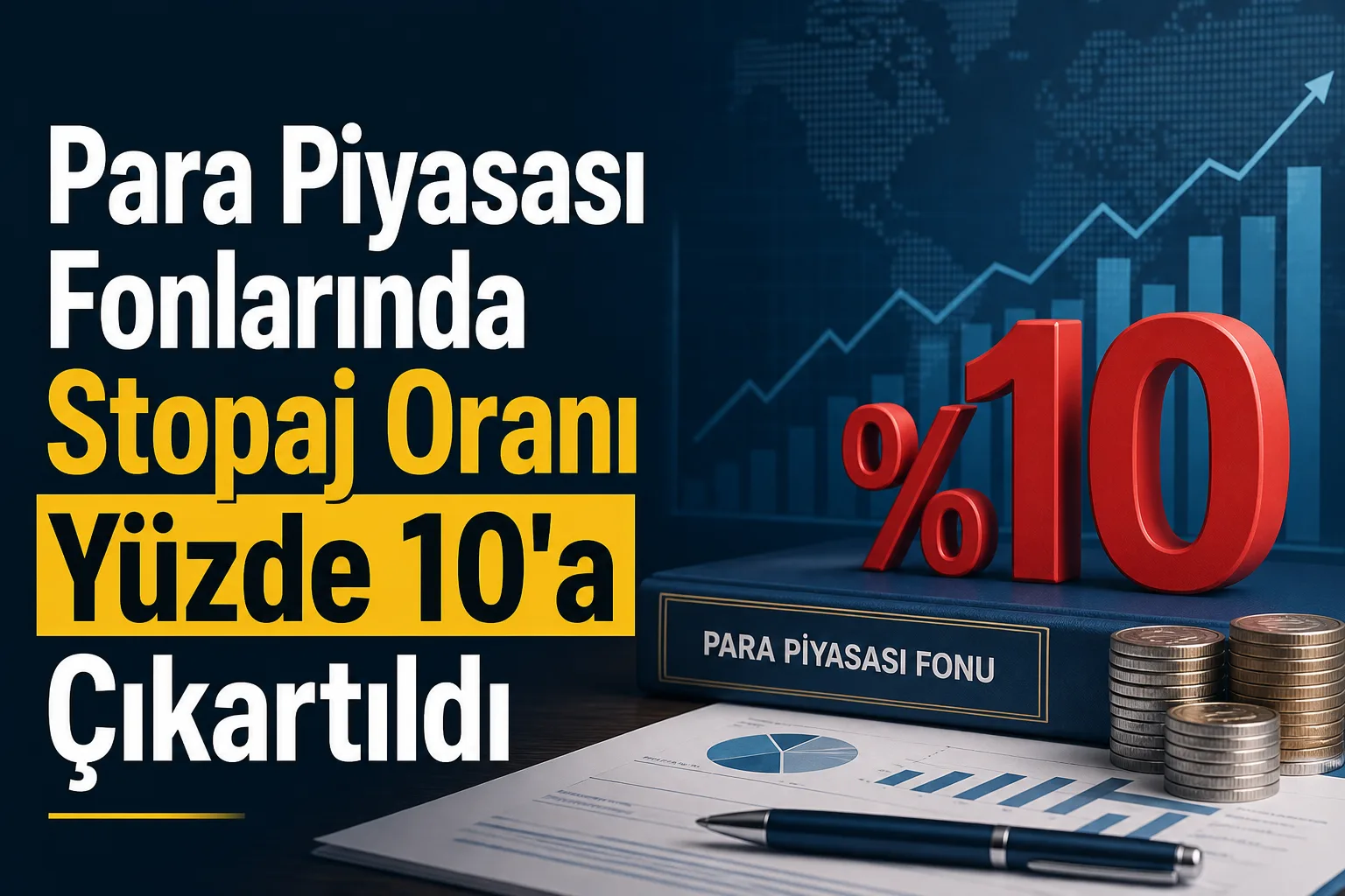 Para Piyasası Fonlarında Stopaj Oranı Yüzde 10'a Çıkartıldı