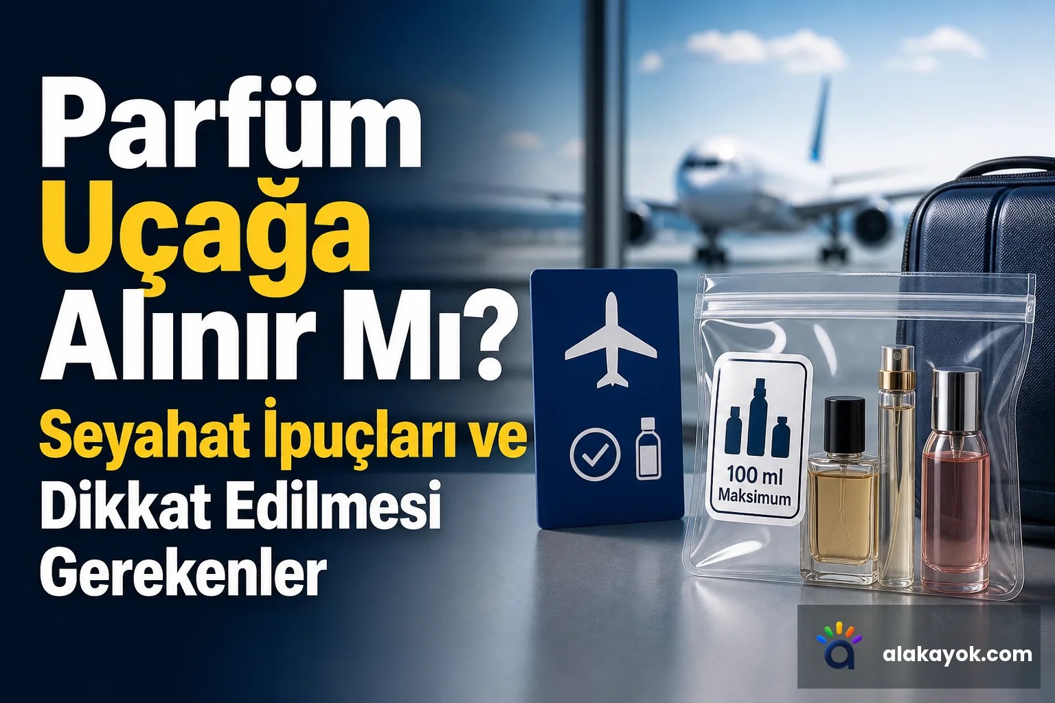 Parfüm Uçağa Alınır Mı? Seyahat İpuçları ve Dikkat Edilmesi Gerekenler