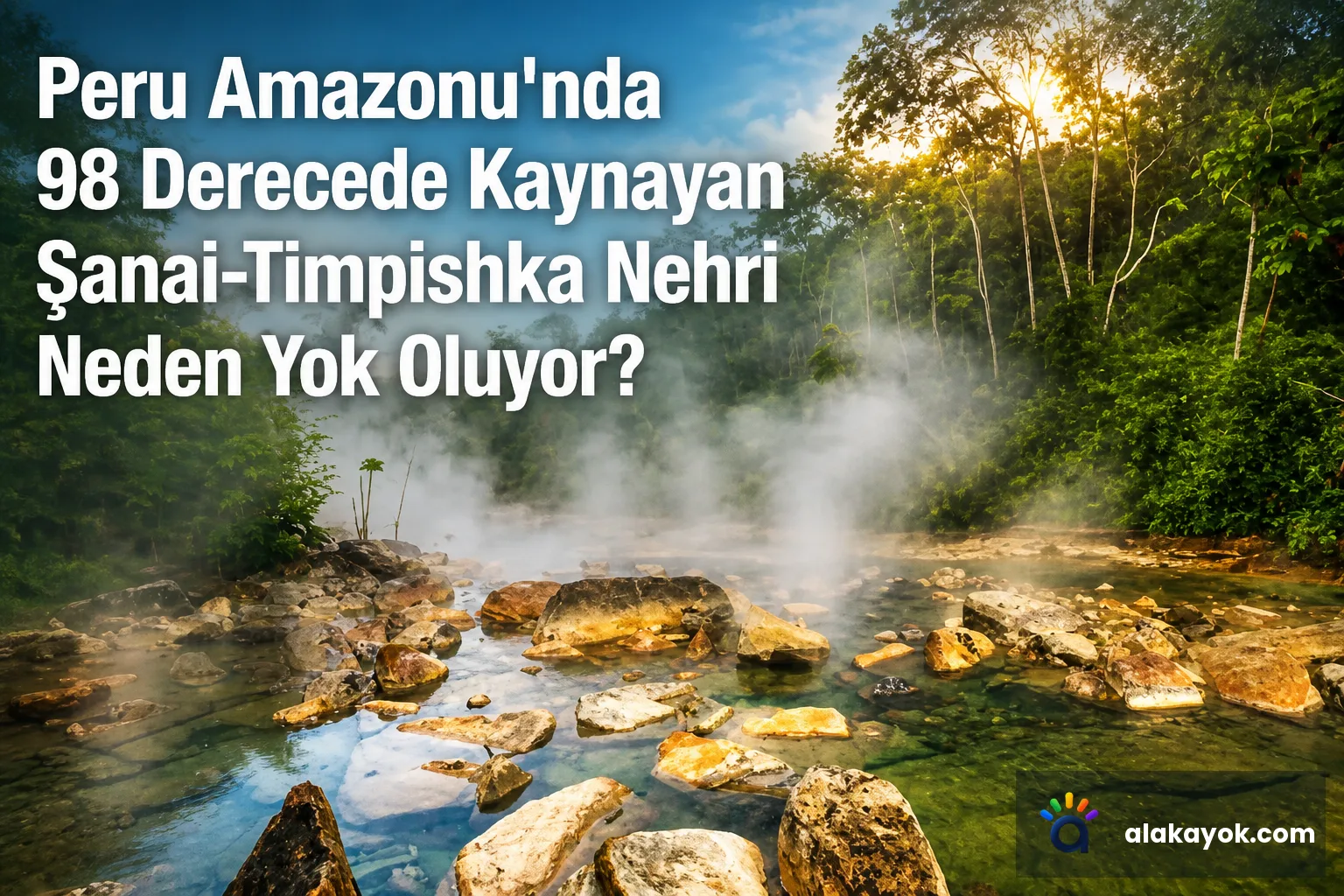 Peru Amazonu'nda 98 Derecede Kaynayan Şanai-Timpishka Nehri Neden Yok Oluyor?