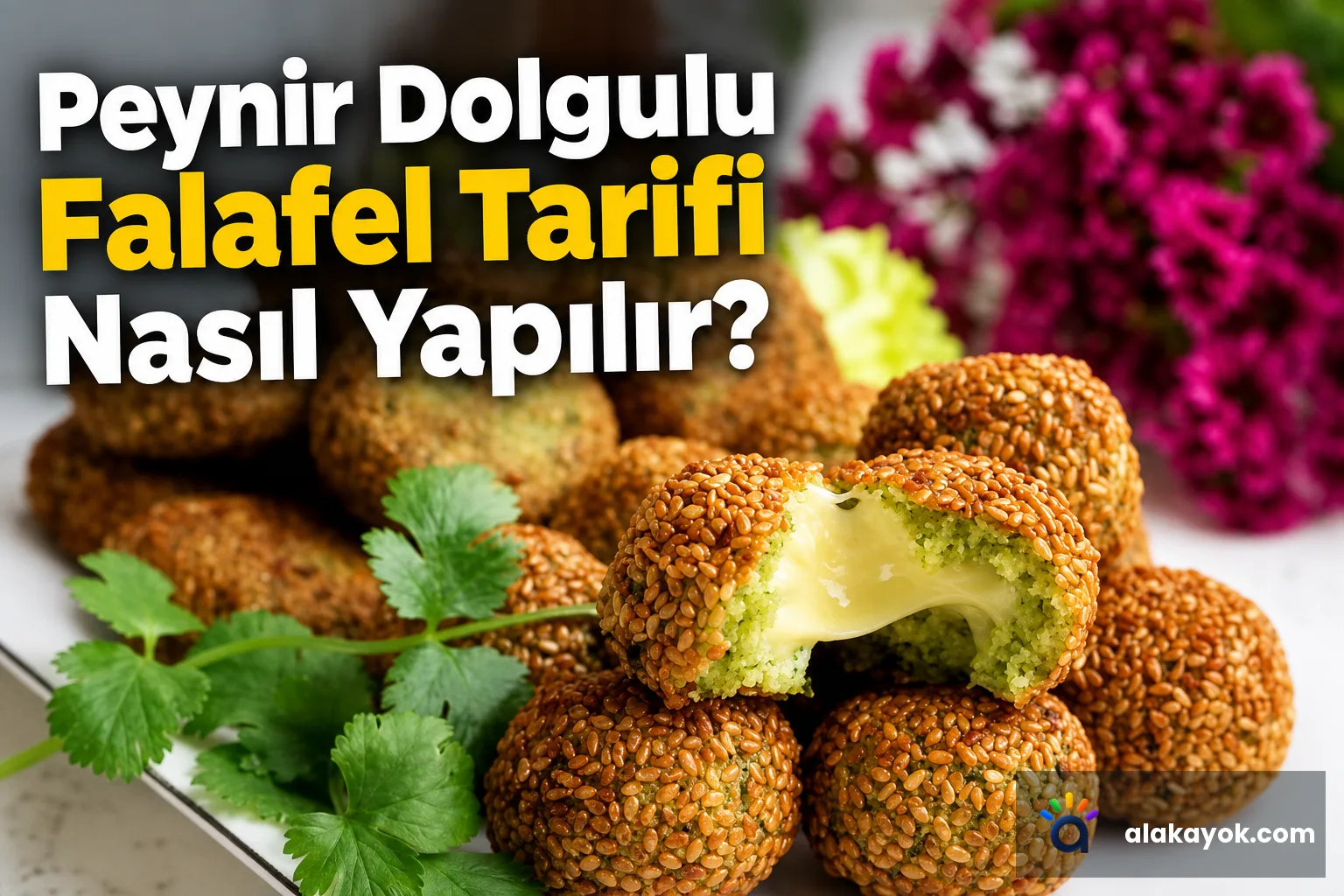 Peynir Dolgulu Falafel Tarifi Nasıl Yapılır?