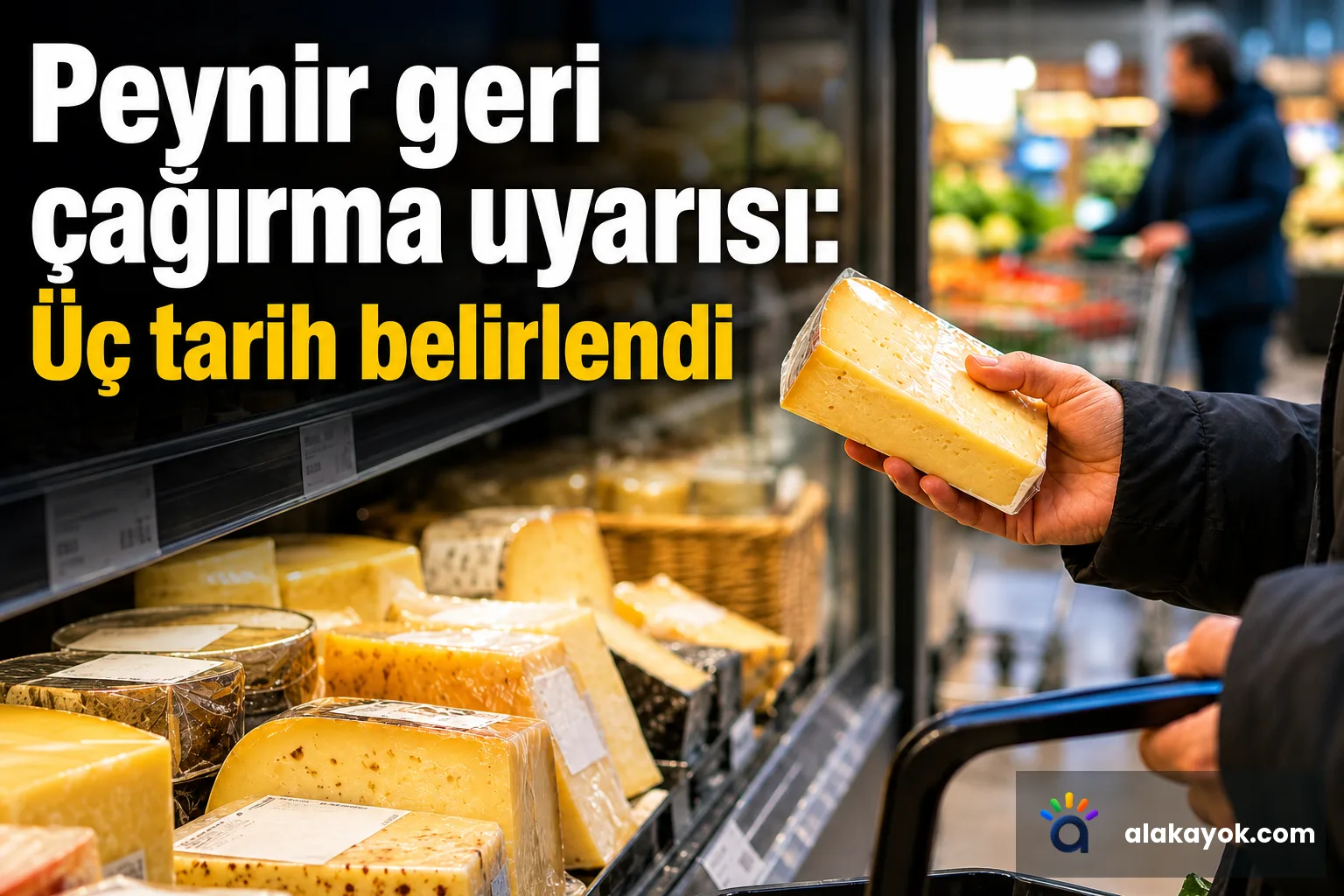 Peynir geri çağırma uyarısı: Üç tarih belirlendi