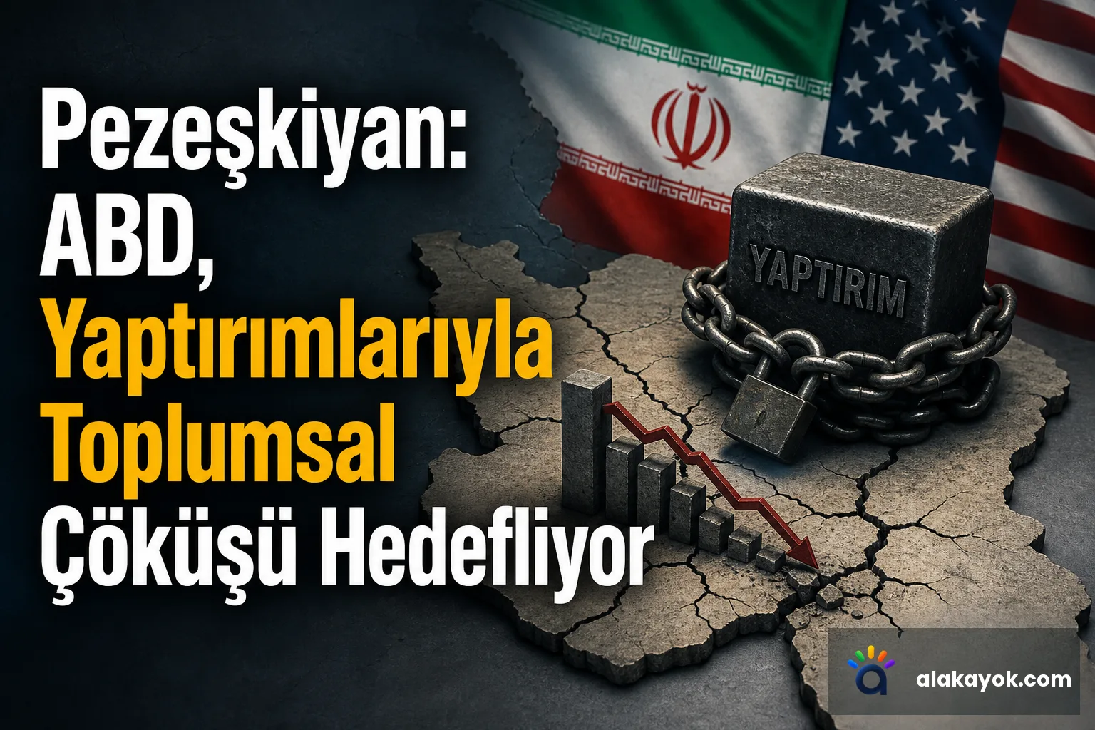 Pezeşkiyan: ABD, Yaptırımlarıyla Toplumsal Çöküşü Hedefliyor