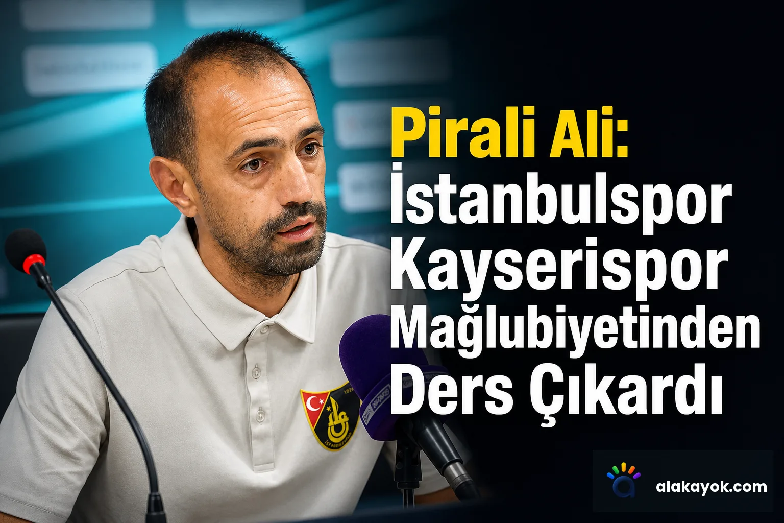 Pirali Ali: İstanbulspor Kayserispor Mağlubiyetinden Ders Çıkardı