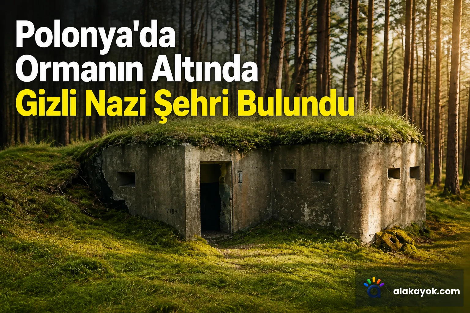 Polonya'da Ormanın Altında Gizli Nazi Şehri Bulundu