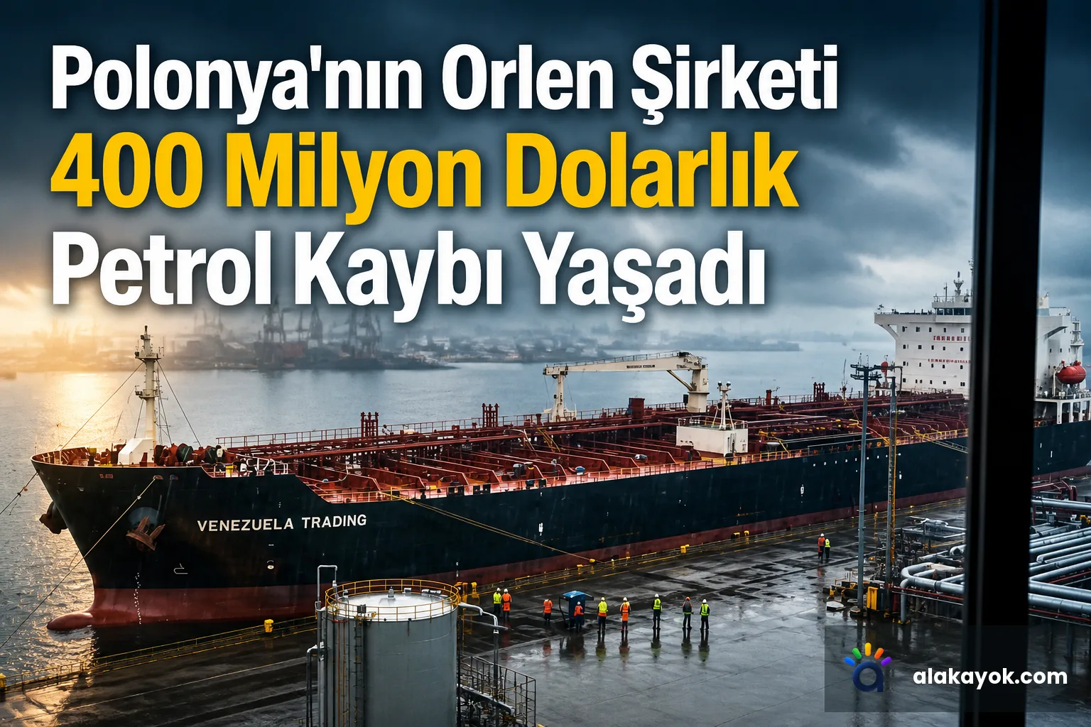 Polonya'nın Orlen Şirketi 400 Milyon Dolarlık Petrol Kaybı Yaşadı