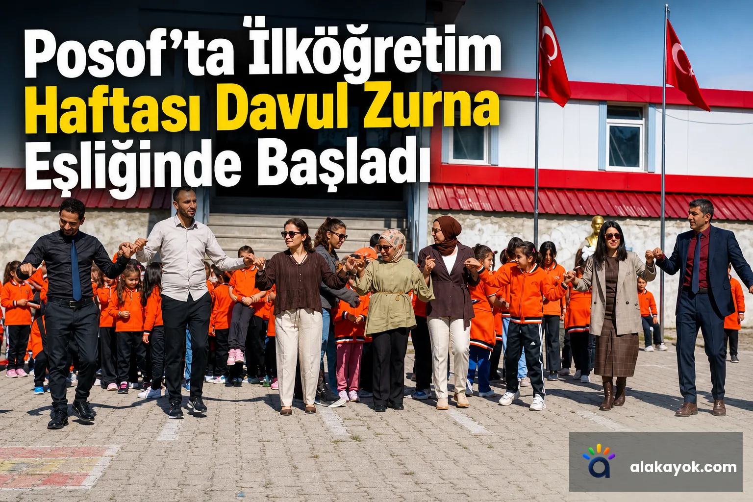 Posof’ta İlköğretim Haftası Davul Zurna Eşliğinde Başladı