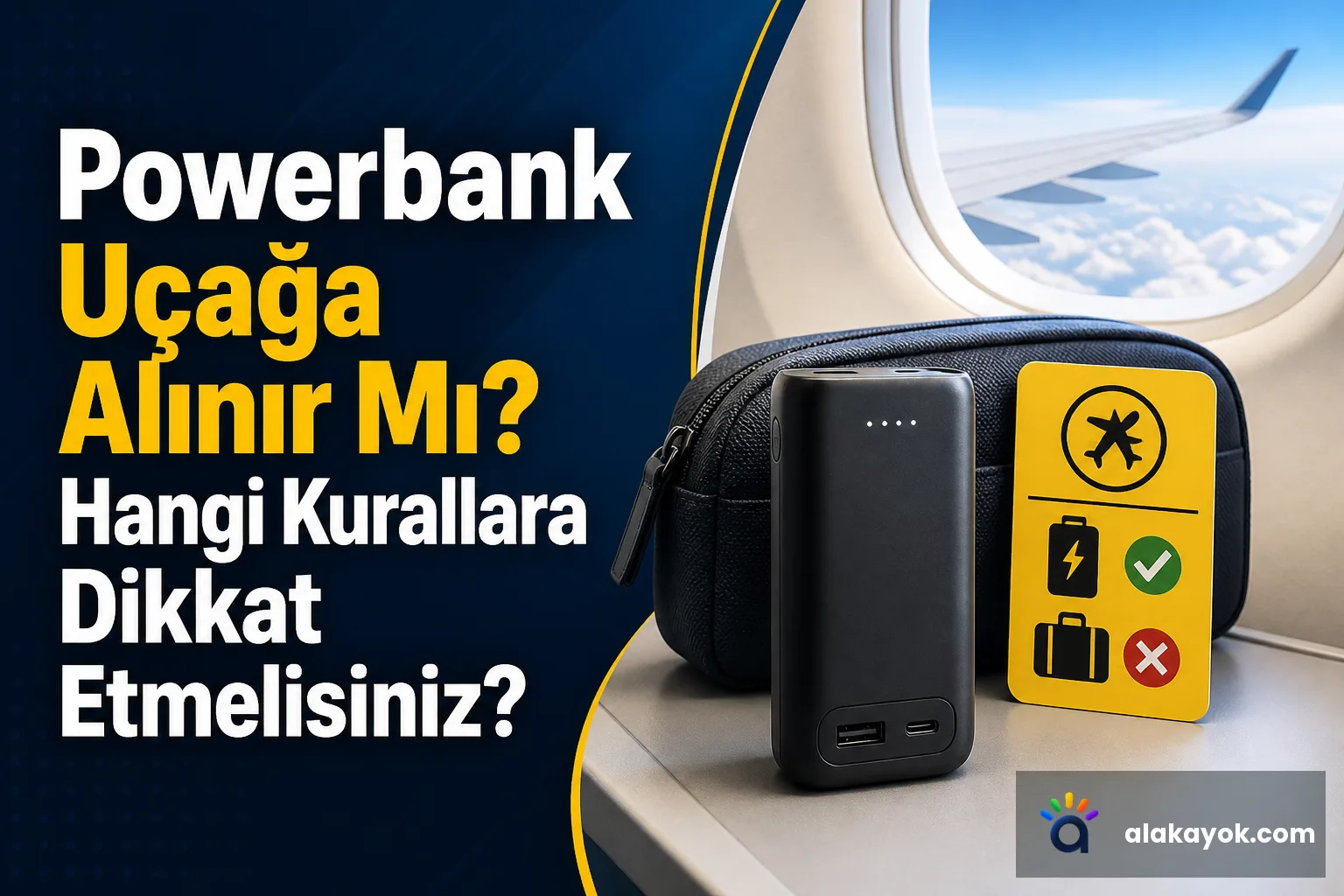 Powerbank Uçağa Alınır Mı? Hangi Kurallara Dikkat Etmelisiniz?