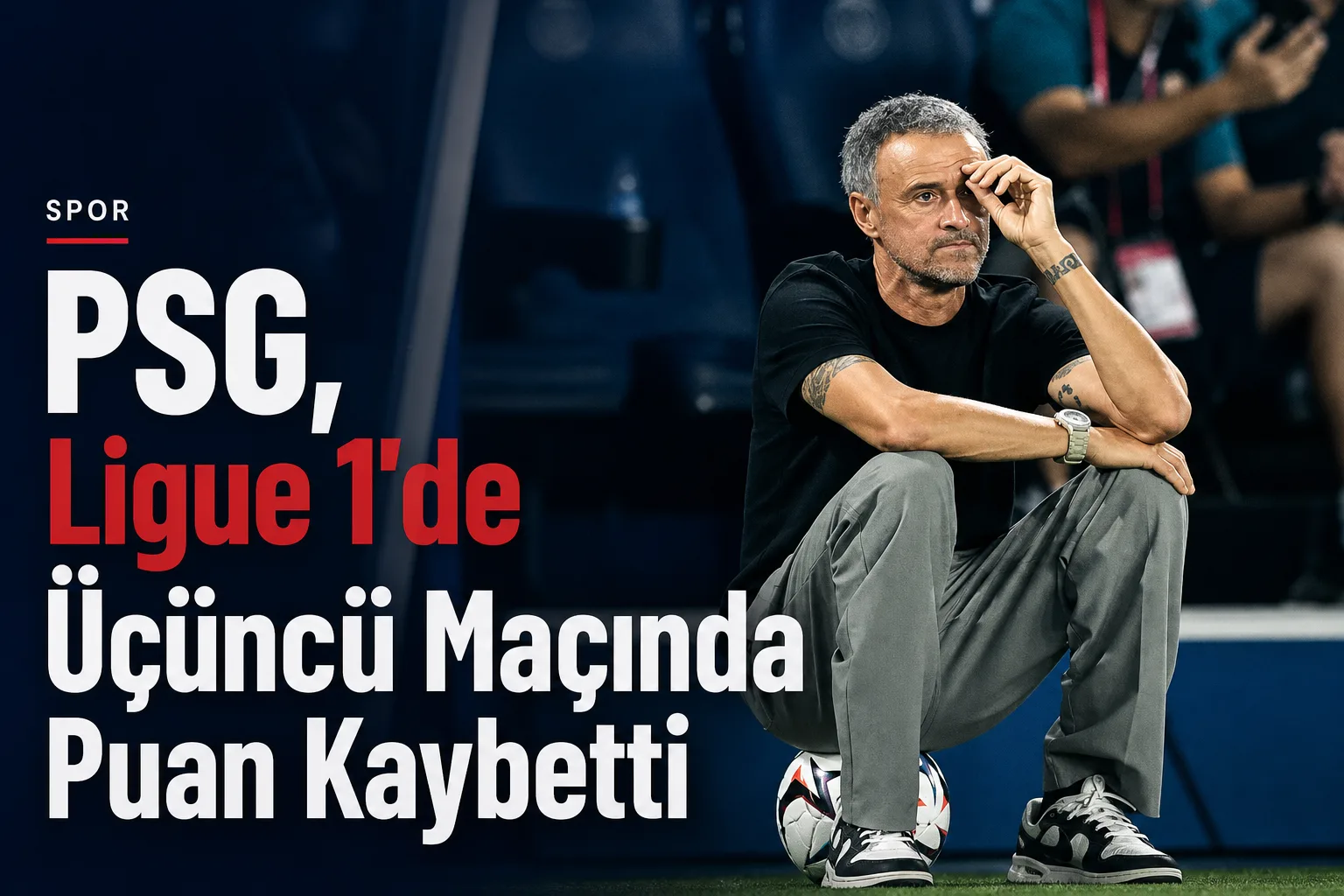 PSG, Ligue 1'de Üçüncü Maçında Puan Kaybetti