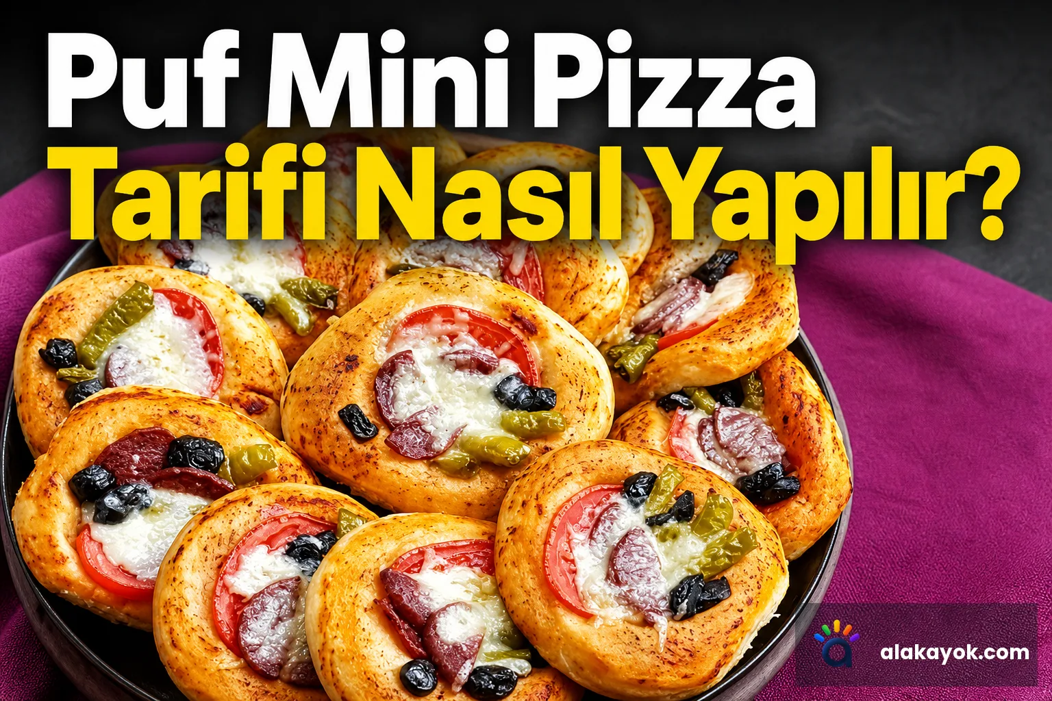 Puf Mini Pizza Tarifi Nasıl Yapılır?