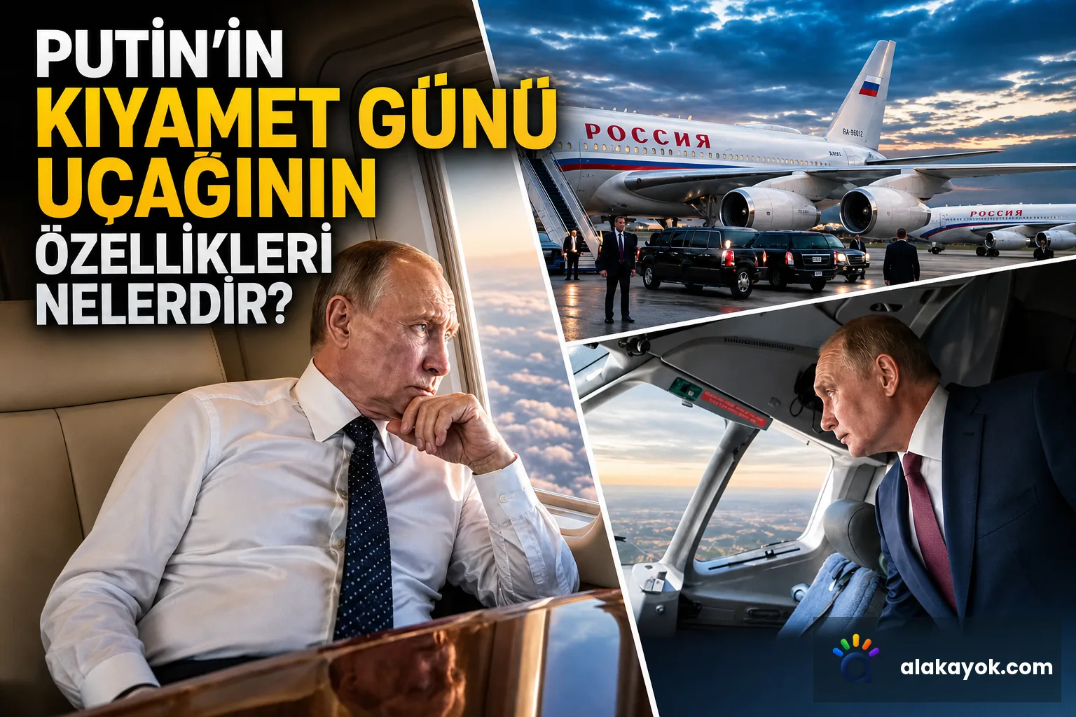 Putin'in Kıyamet Günü Uçağının Özellikleri Nelerdir?