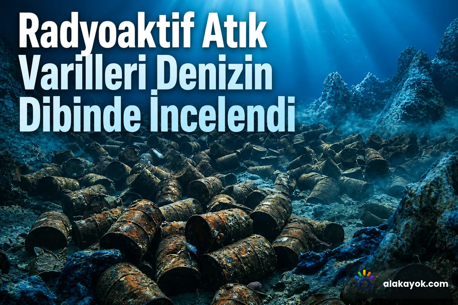 Radyoaktif Atık Varilleri Denizin Dibinde İncelendi