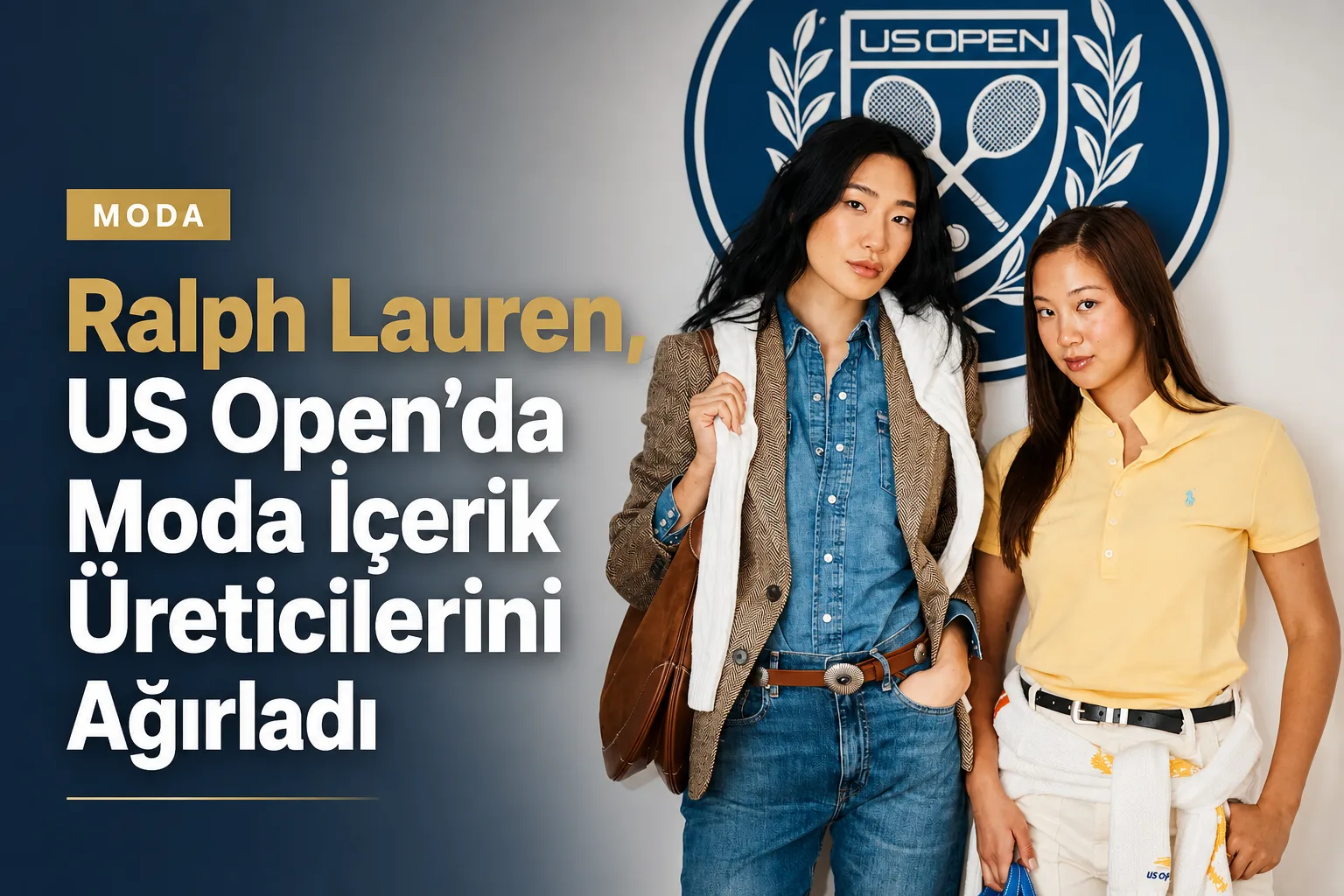 Ralph Lauren, US Open'da Moda İçerik Üreticilerini Ağırladı