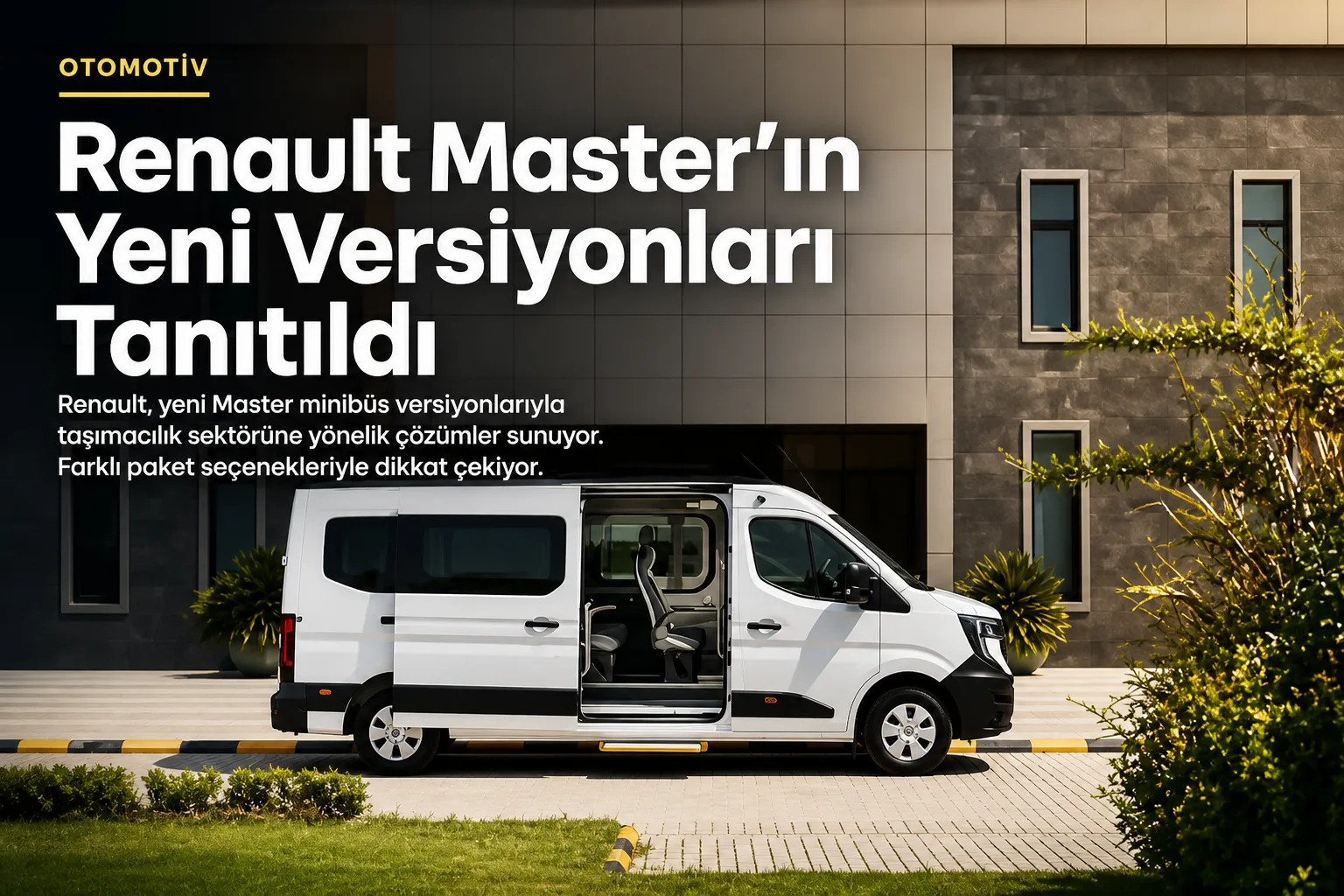 Renault Master'ın Yeni Versiyonları Tanıtıldı