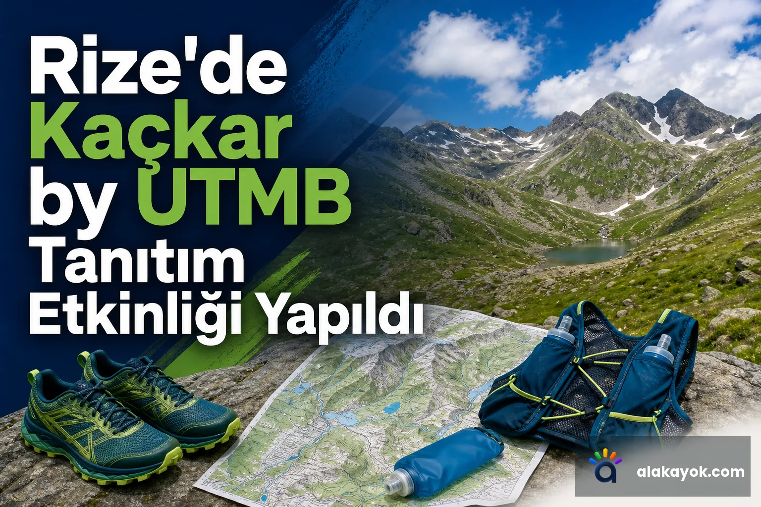 Rize'de Kaçkar by UTMB Tanıtım Etkinliği Yapıldı