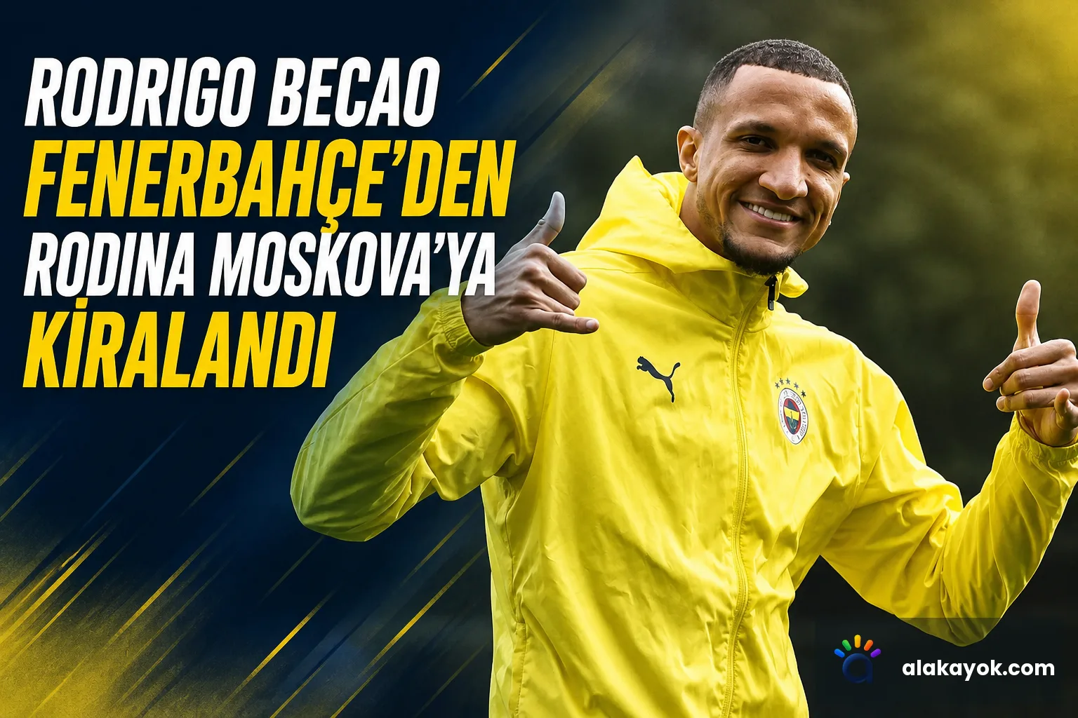 Rodrigo Becao Fenerbahçe'den Rodina Moskova'ya Kiralandı