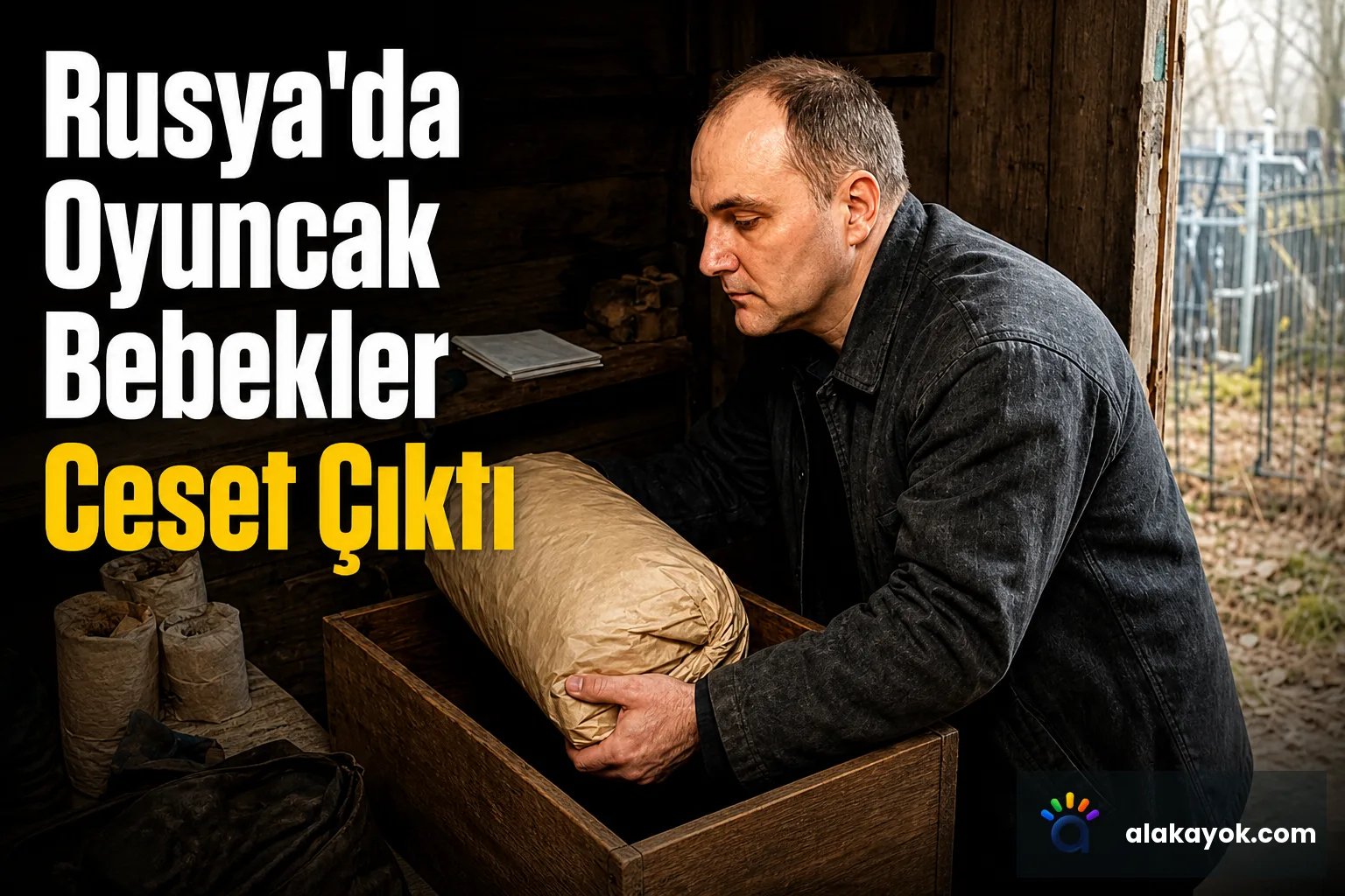 Rusya'da Oyuncak Bebekler Ceset Çıktı