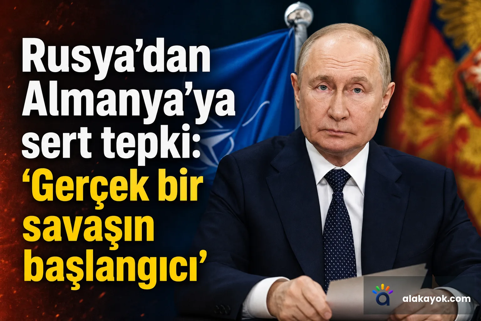 Rusya'dan Almanya'ya sert tepki: 'Gerçek bir savaşın başlangıcı'