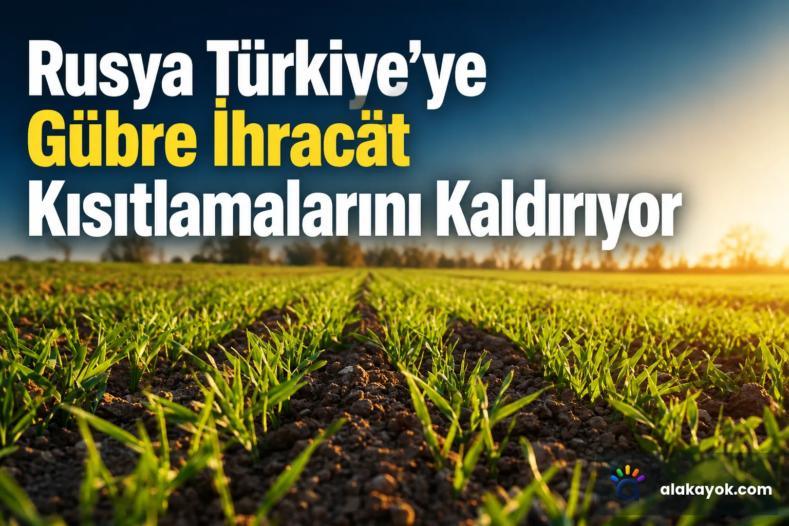 Rusya Türkiye'ye Gübre İhracat Kısıtlamalarını Kaldırıyor