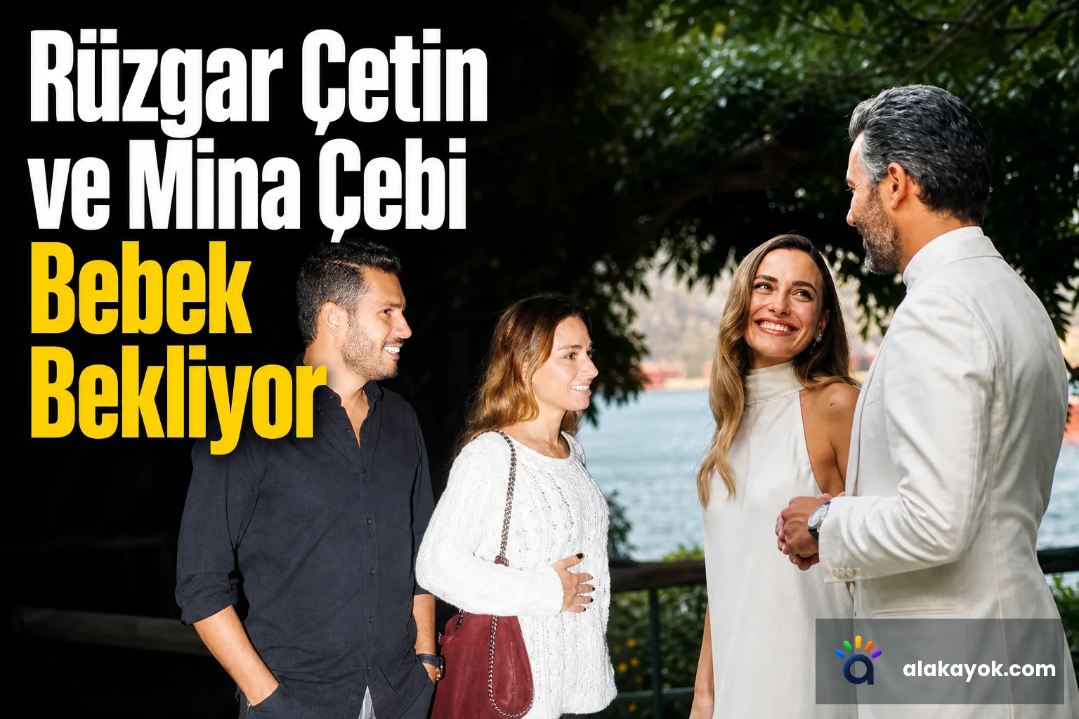 Rüzgar Çetin ve Mina Çebi Bebek Bekliyor