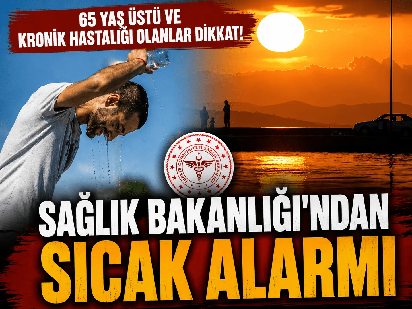 Sağlık Bakanlığı'ndan Yaz Sıcaklarında Su Tüketimi Uyarısı