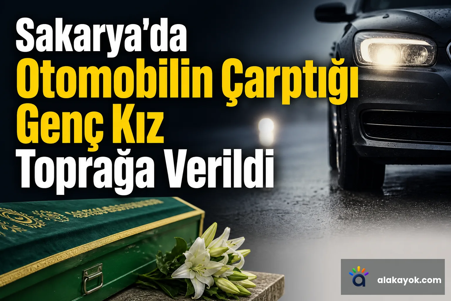 Sakarya'da Otomobilin Çarptığı Genç Kız Toprağa Verildi