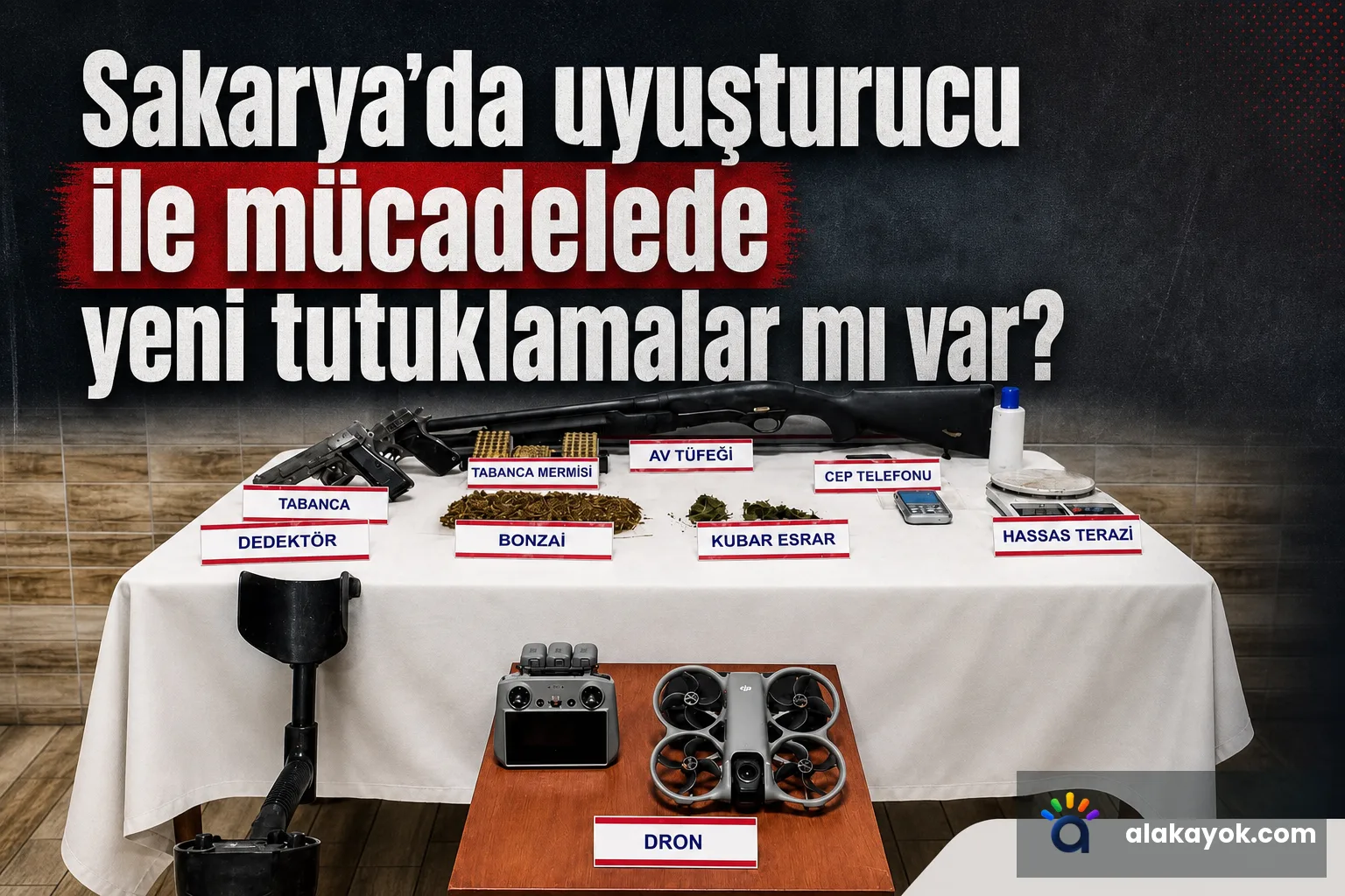 Sakarya'da uyuşturucu ile mücadelede yeni tutuklamalar mı var?
